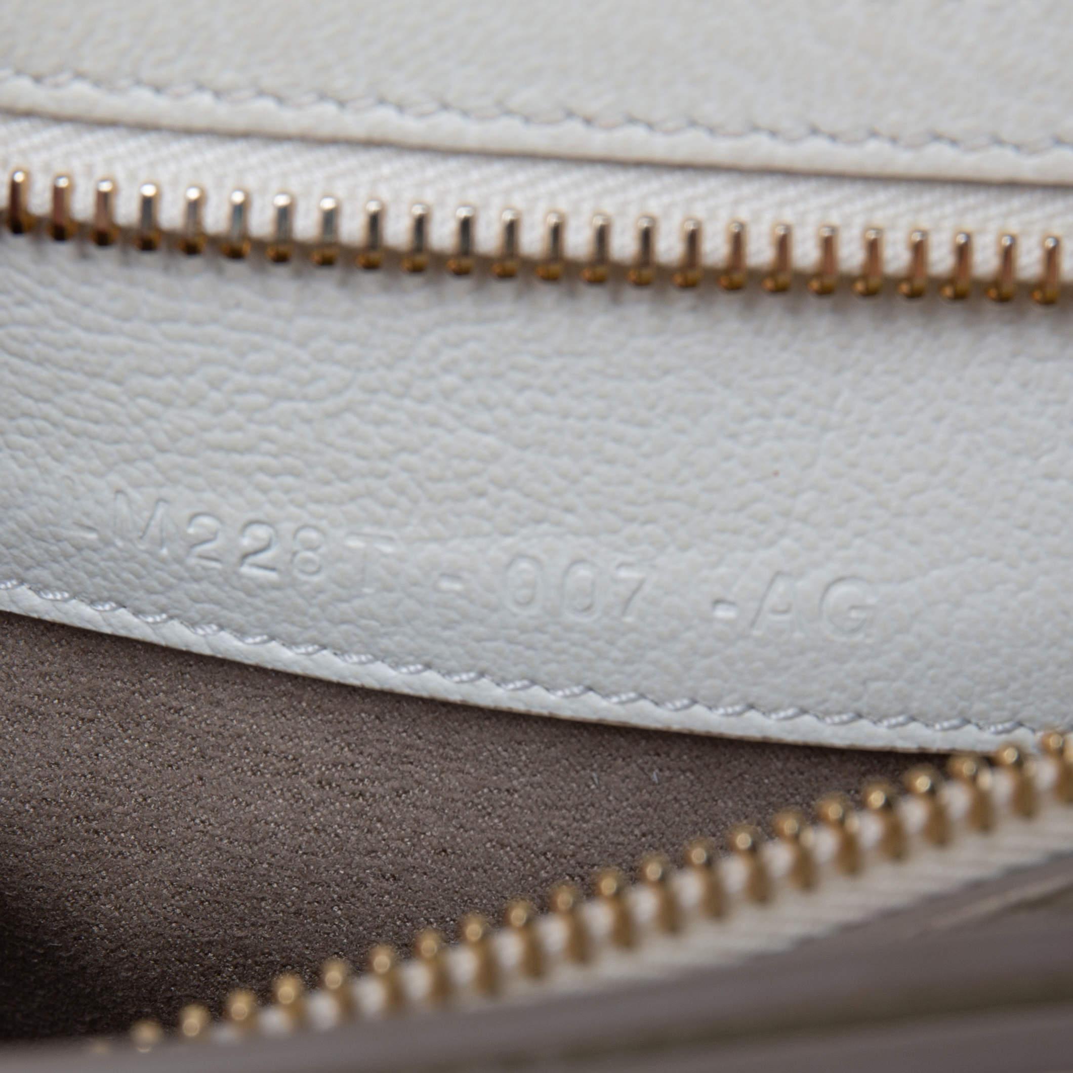 Tom Ford White Leather Large Natalia Shoulder Bag 6