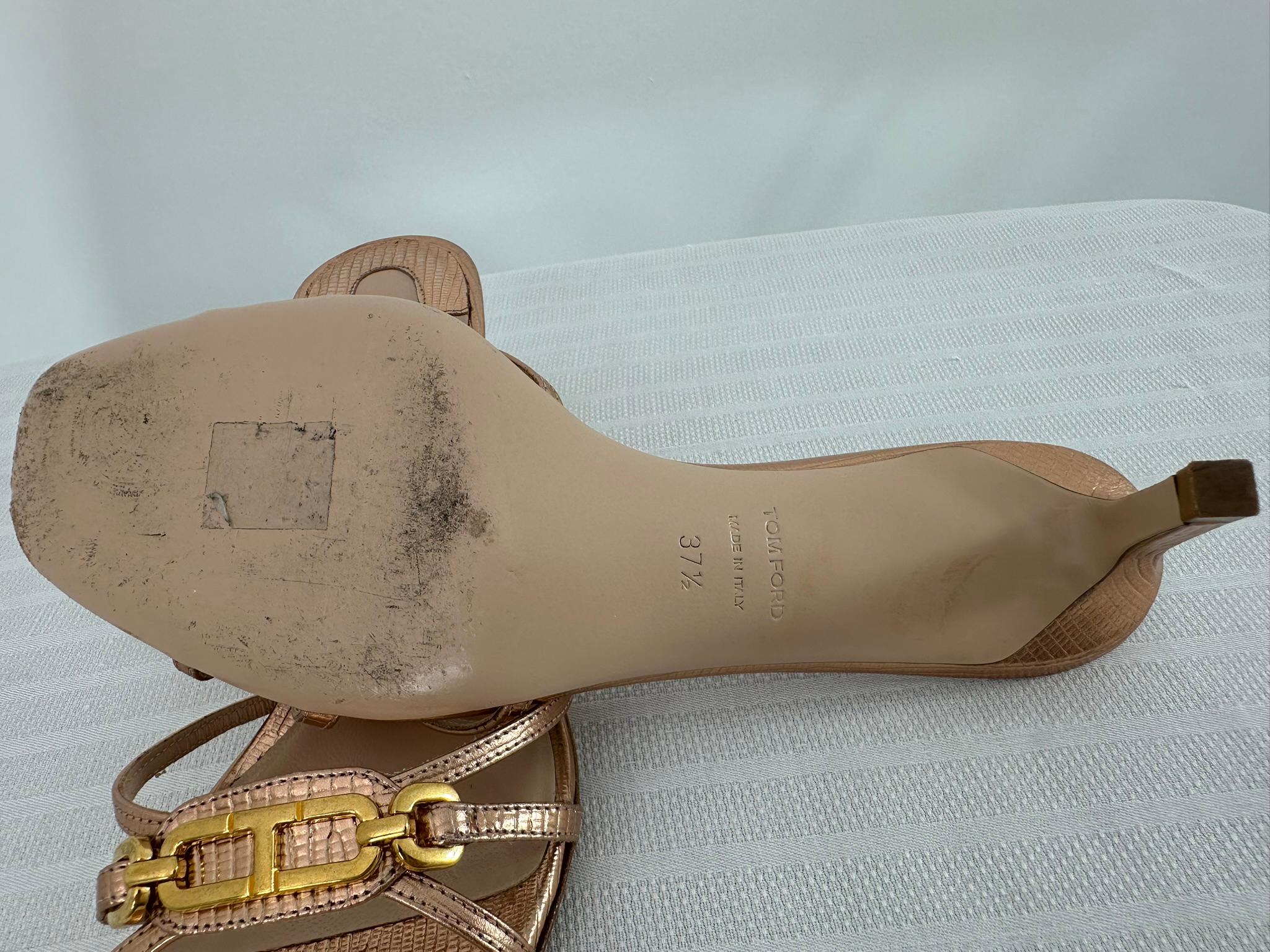 Tom Ford Whitney 55 Oro in vendita 5