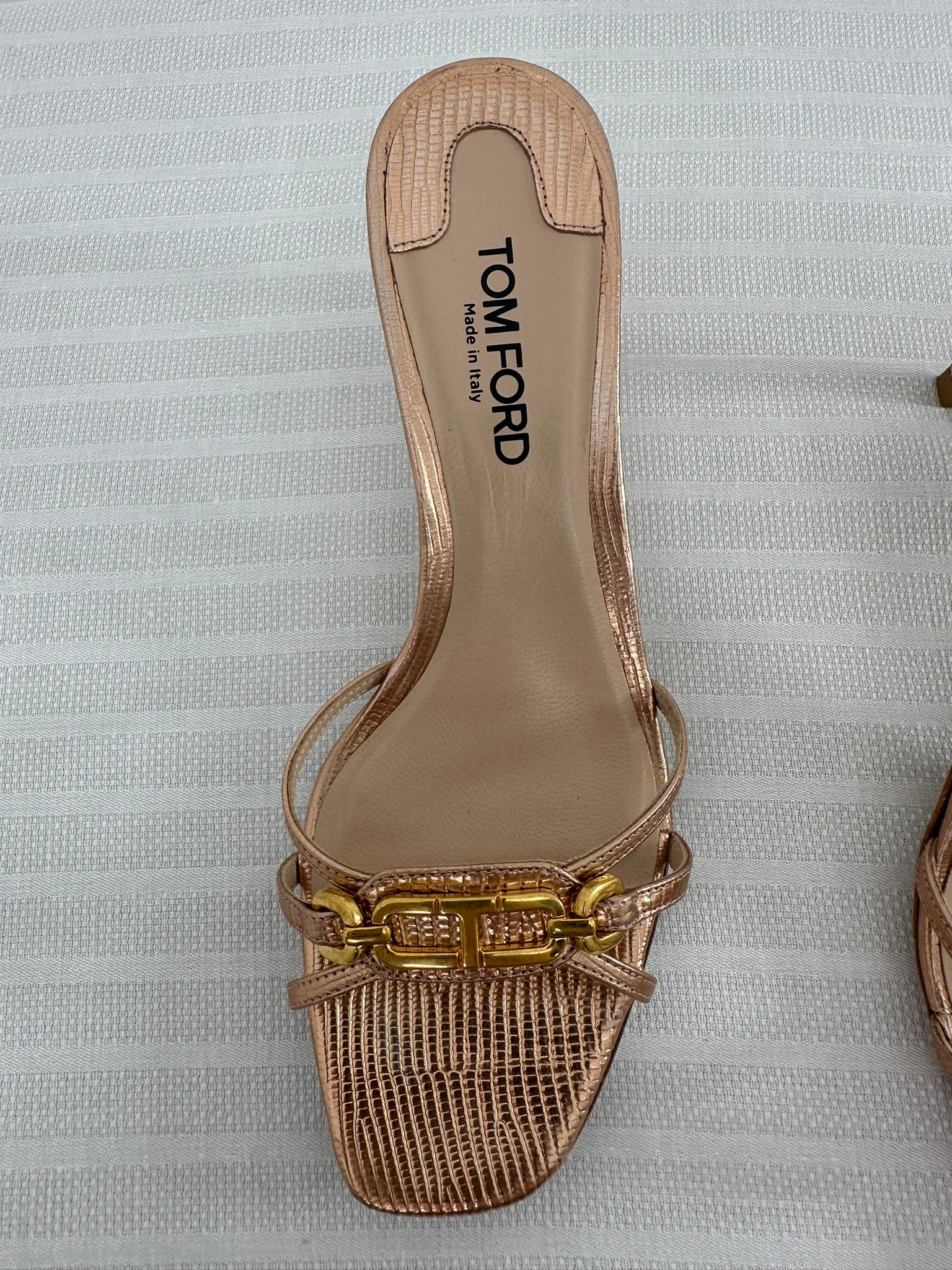 Tom Ford Whitney 55 Oro in vendita 2