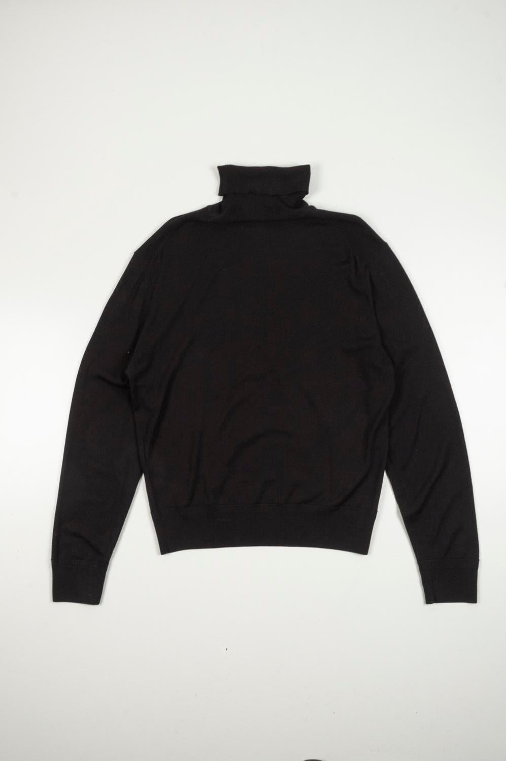 Tom Ford Wool Men Sweater Turtle Neck Size 52IT (Large), S454 For Sale 2