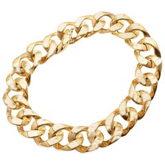 Tom Ford Yellow Gold Link Bracelet