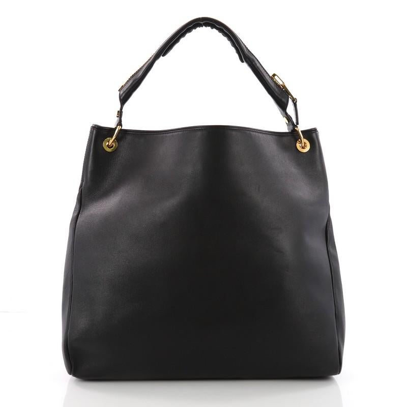 Women's Tom Ford Zipper Strap Hobo Leather