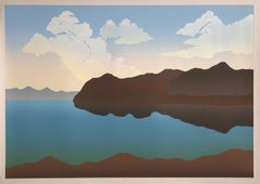 Silent Lake II, Modern Etching with Aquatint by Tom Salvatore Fricano