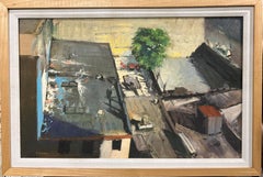 Brooklyn Rooftops, abstracted urban city scape