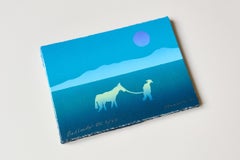 Badlands -- Riduzione xilografica, Stampa, Animale, Arte di Tom Hammick