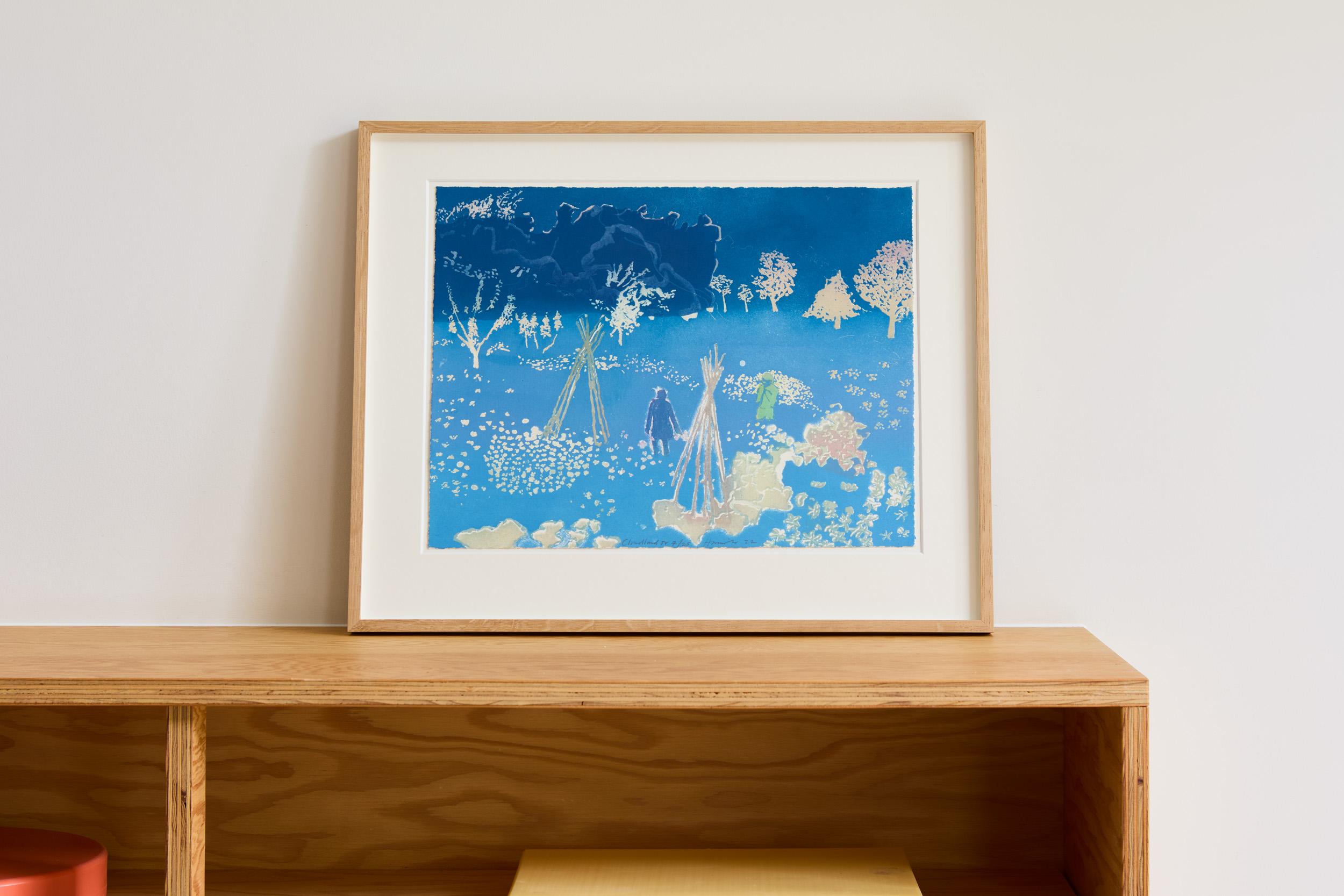 Cloudland -- Etching, Aquatint, Print, Art by Tom Hammick For Sale 1