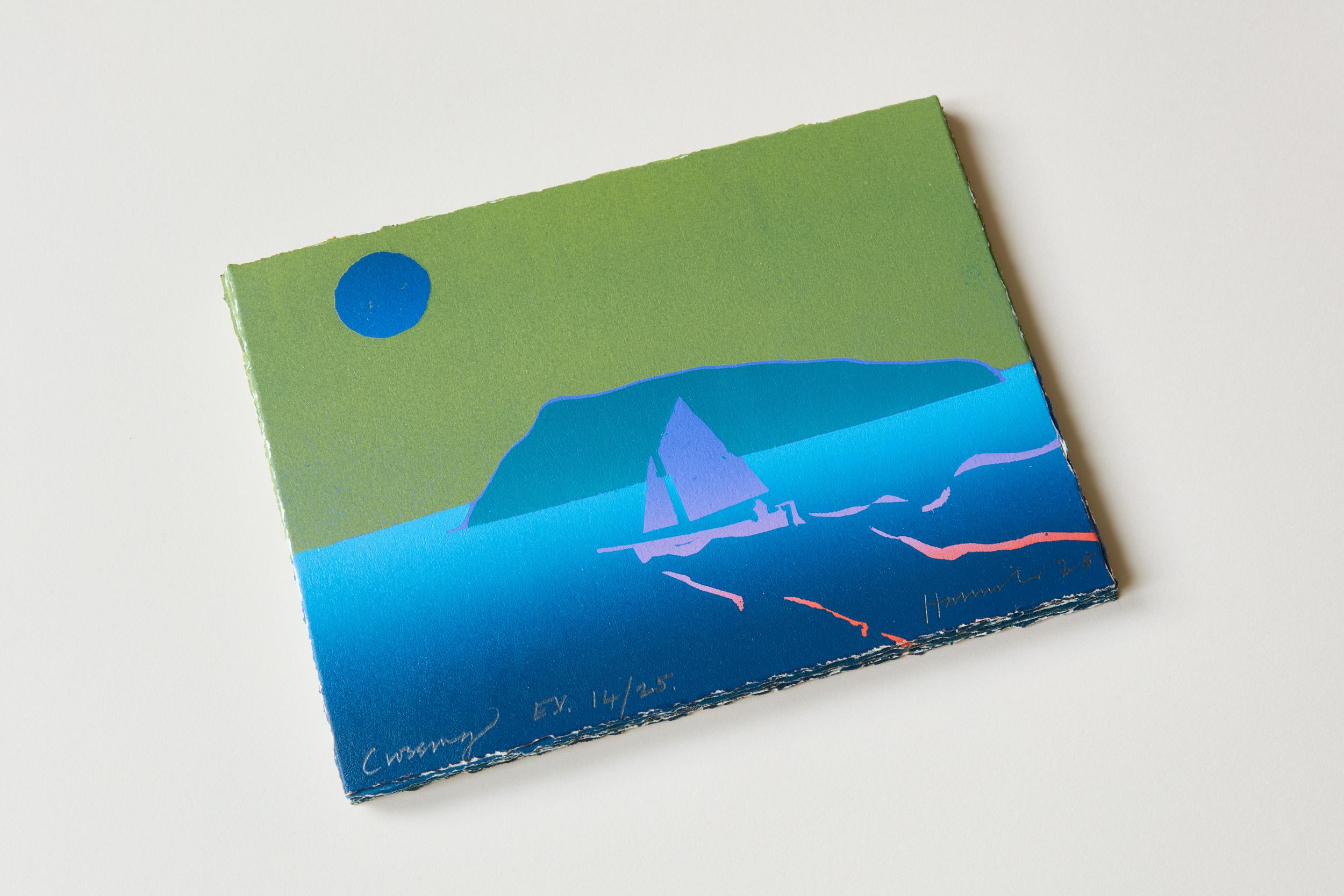 Attraversamento -- Riduzione xilografica, Stampa, Arte di Tom Hammick