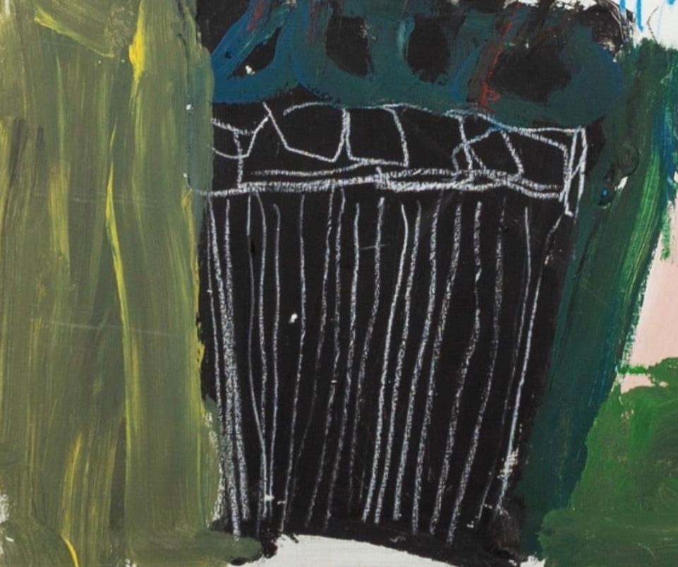Green Flower Painting by Tom Harford Thompson, 2023 4