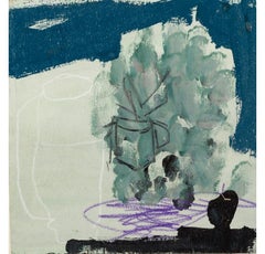 Mind, peinture à l'huile sur panneau de Tom Harford Thompson, 2022