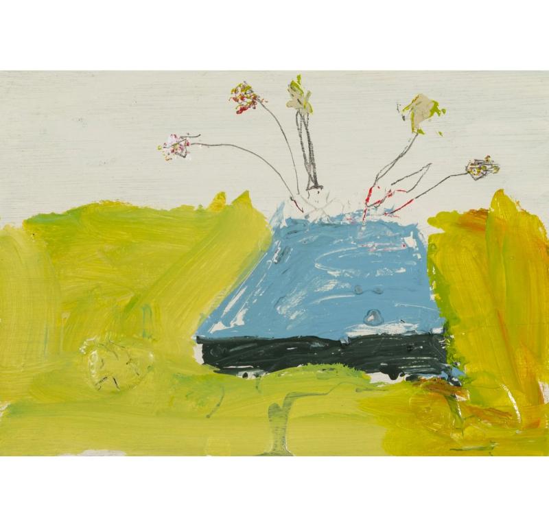 Narzissen, Öl auf Tafel, Gemälde von Tom Harford Thompson, 2022