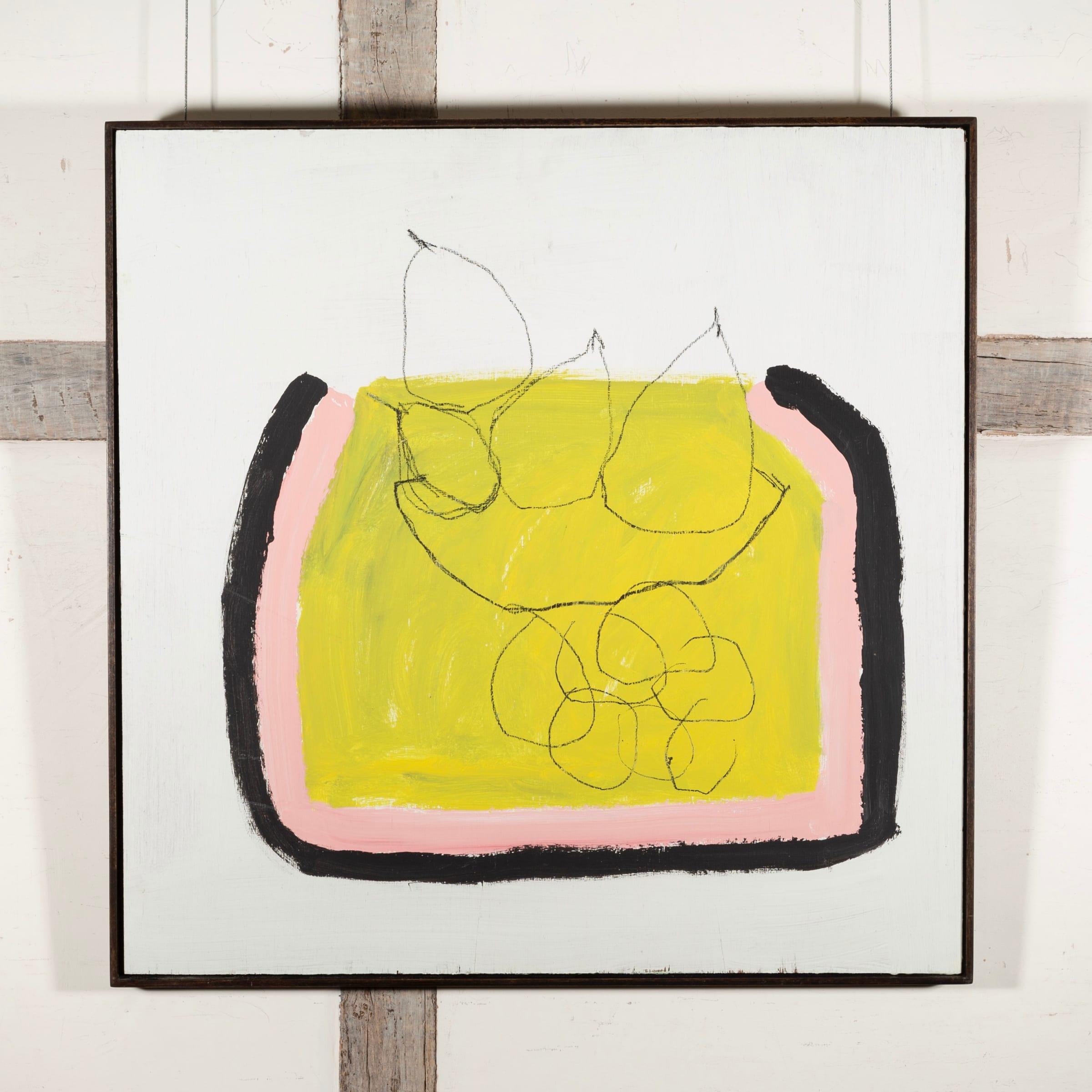 Pittura di crostata di pere di Tom Harford Thompson, 2022 1