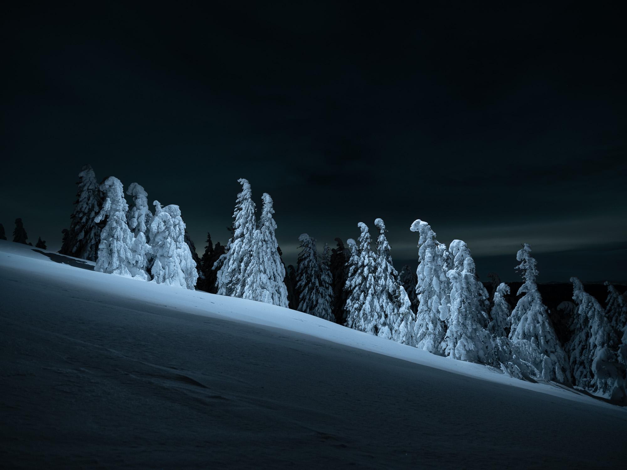 Tom Hegen Color Photograph - Aerial Light No. 2, Switzerland