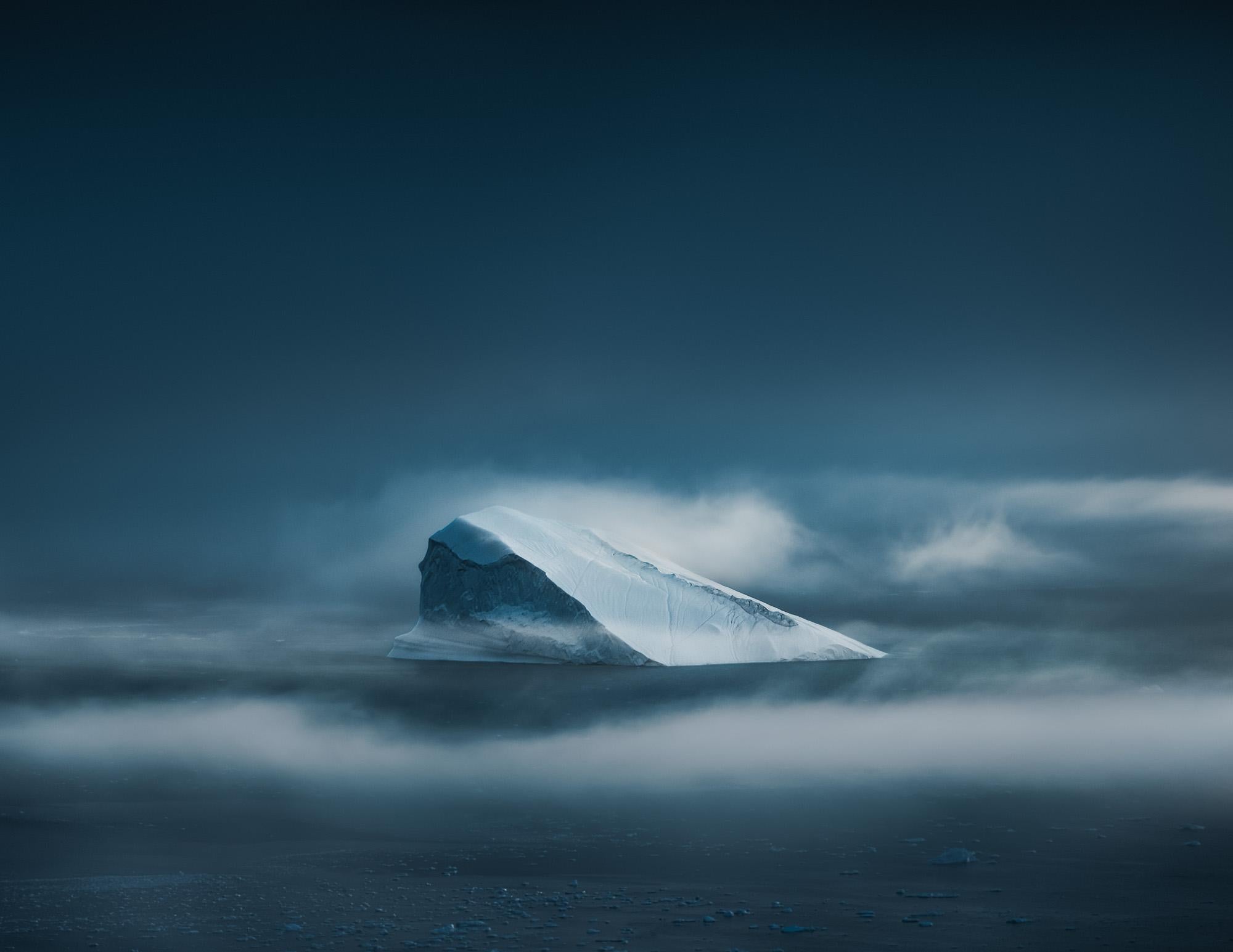 Tom Hegen Color Photograph - Iceberg Series I No. 05, Greenland