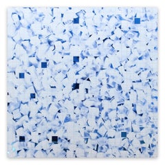 Used Blue (Abstract painting)