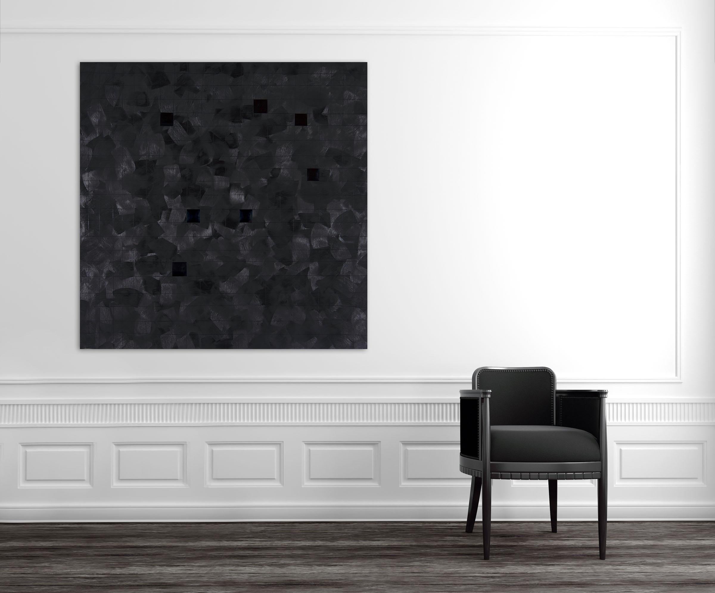 Altrove (Pittura astratta) - Painting di Tom Henderson