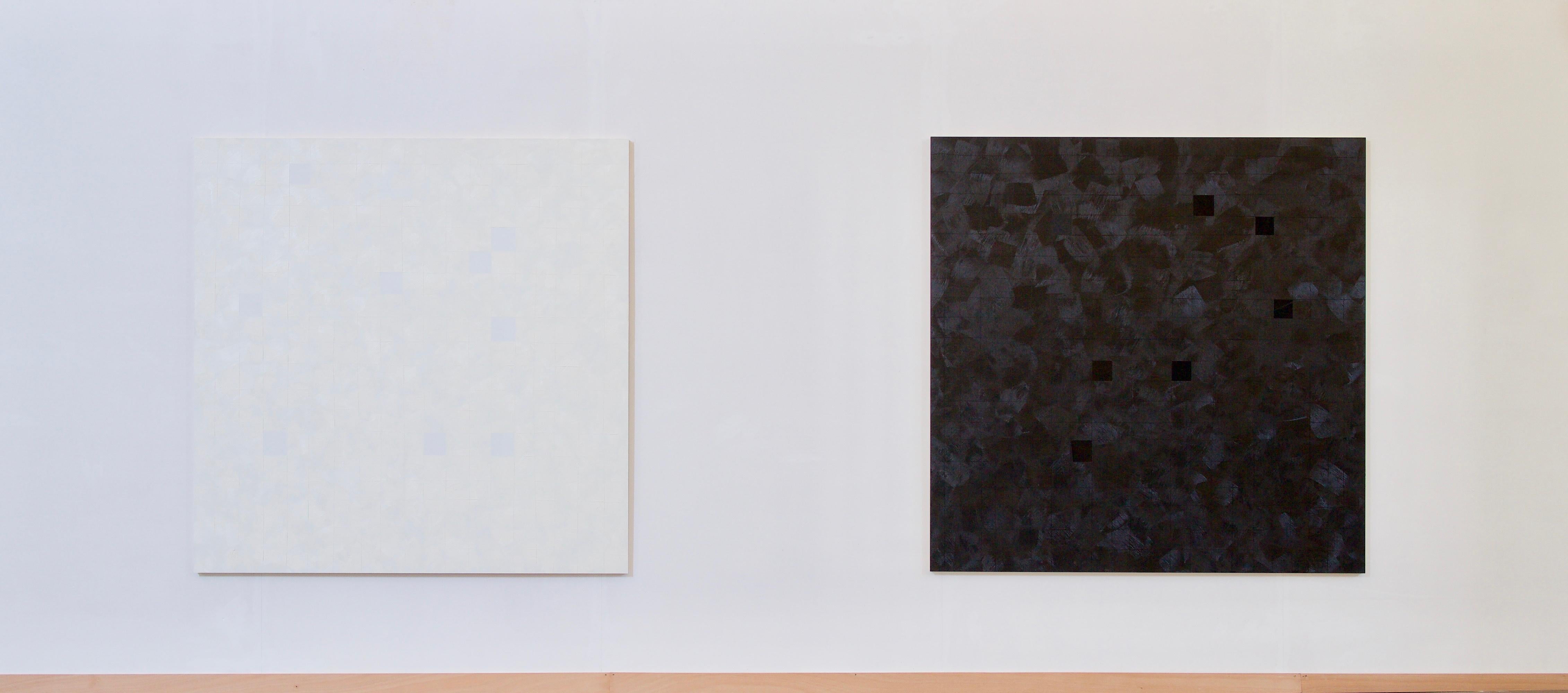 Altrove (Pittura astratta) - Abstract Painting Nero di Tom Henderson
