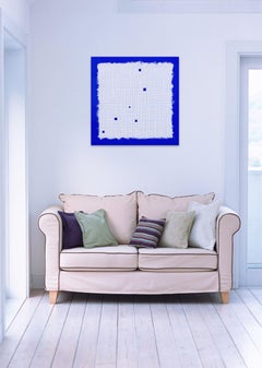 Luck of the Devil - Blue (Abstract painting)