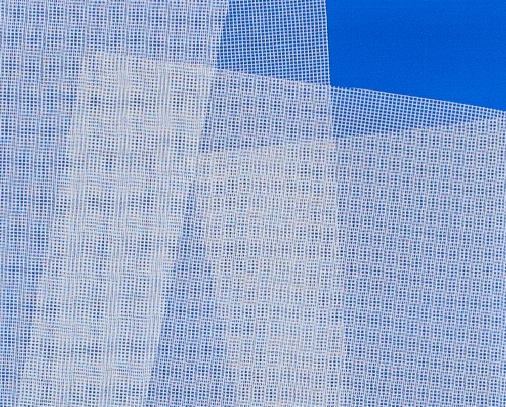 Moiré Azur Blue (Abstraktes Gemälde)

Acryl auf Papier und Netzgewebe - Gerahmt.

Abmessungen des Bildes: 32 x 29 cm/12,5 x 11,4