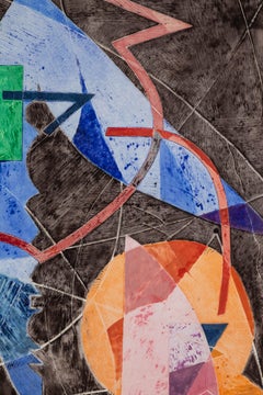 Tom Holland Abstract Monotype