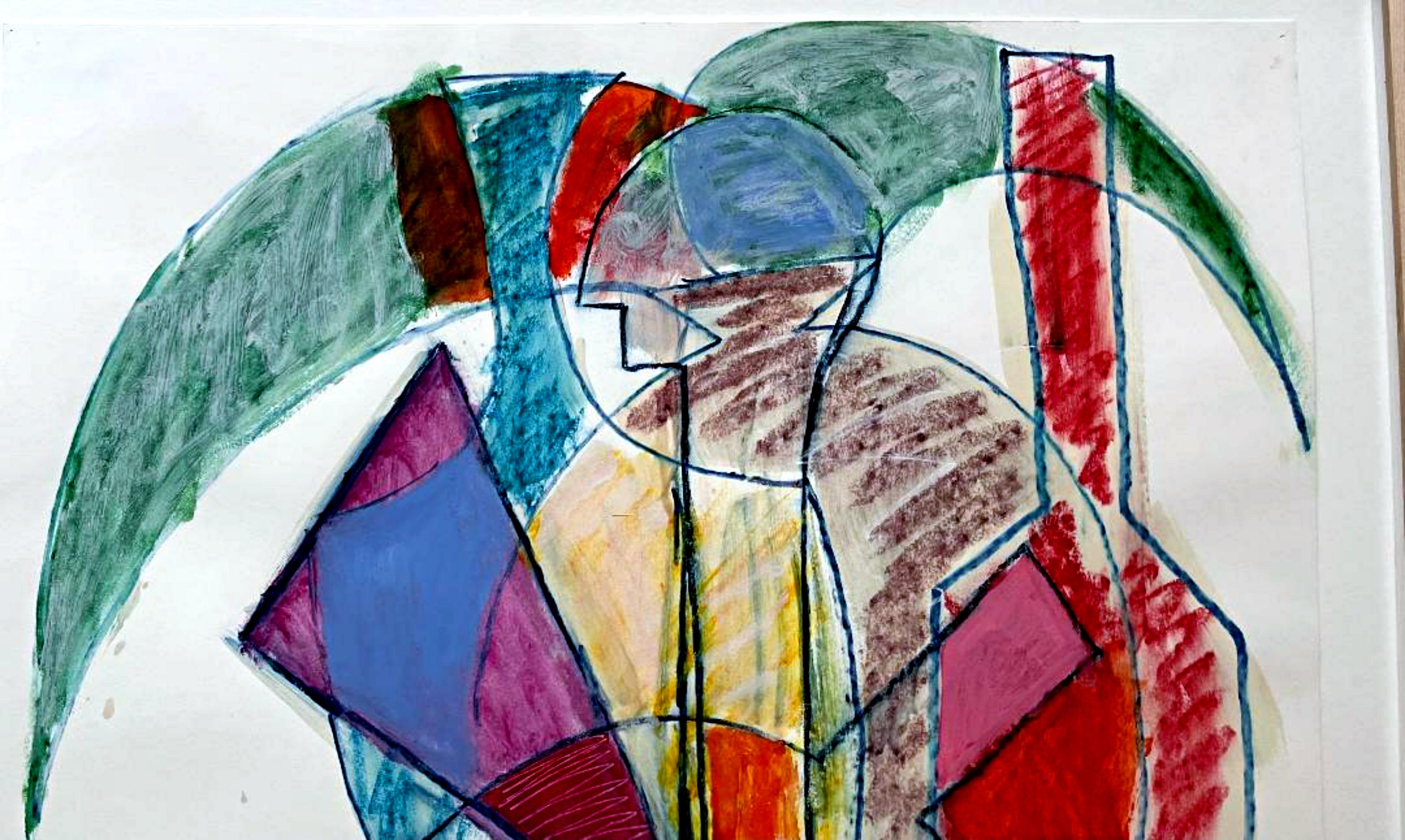 Artistas en el punto de mira cuadro único firmado, Museo de Arte Moderno de San Francisco, Enmarcado en venta 1
