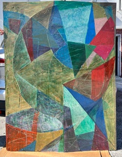 Fyon 1986 Sehr große gefertigte Mixed Media-Wandskulptur Tom Holland