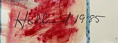 Tom Holland - "Artists in the Spotlight": dipinto unico autografato, SF MoMA, incorniciato