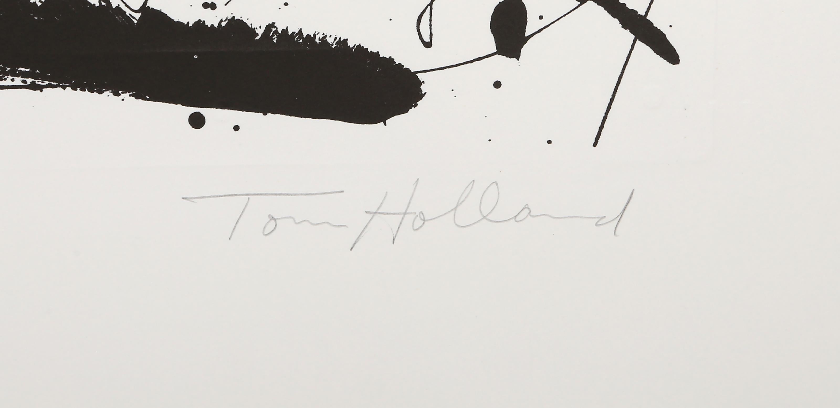 Shevlin, Abstract Screenprint with Collage by Tom Holland For Sale 3