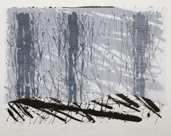 Shevlin, Abstract Screenprint with Collage by Tom Holland