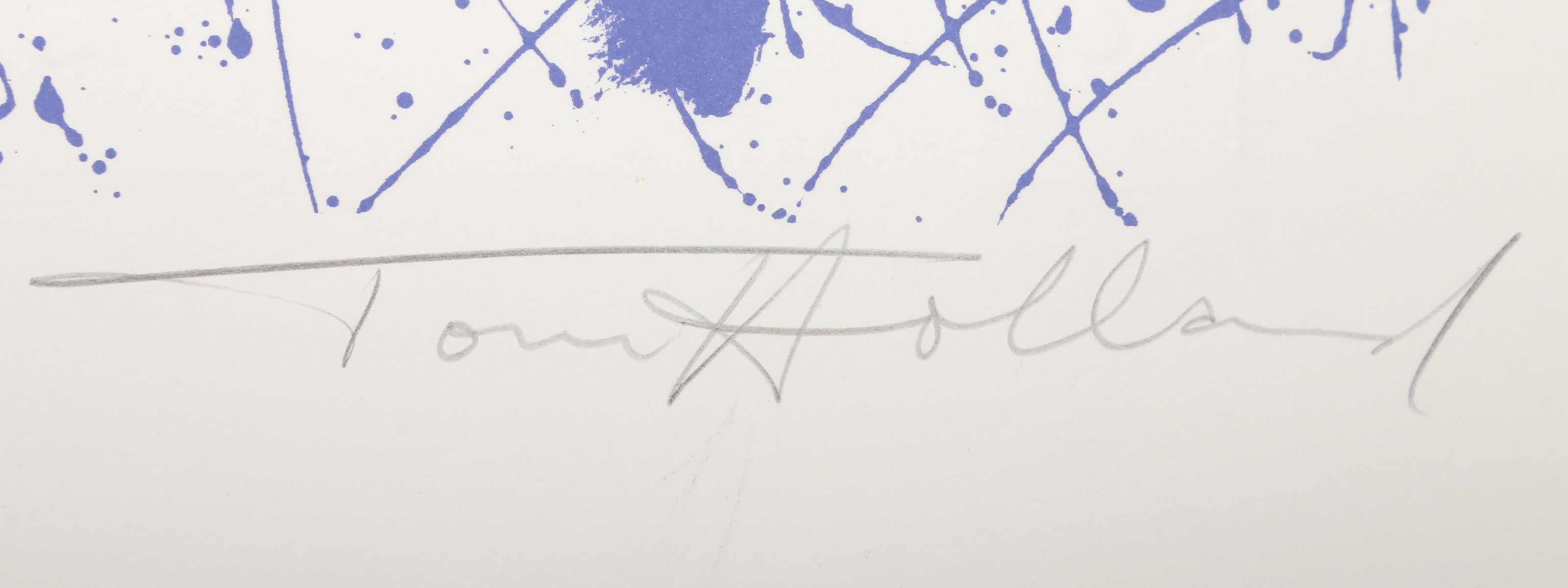 Stockton, Abstract Screenprint with Collage by Tom Holland For Sale 3