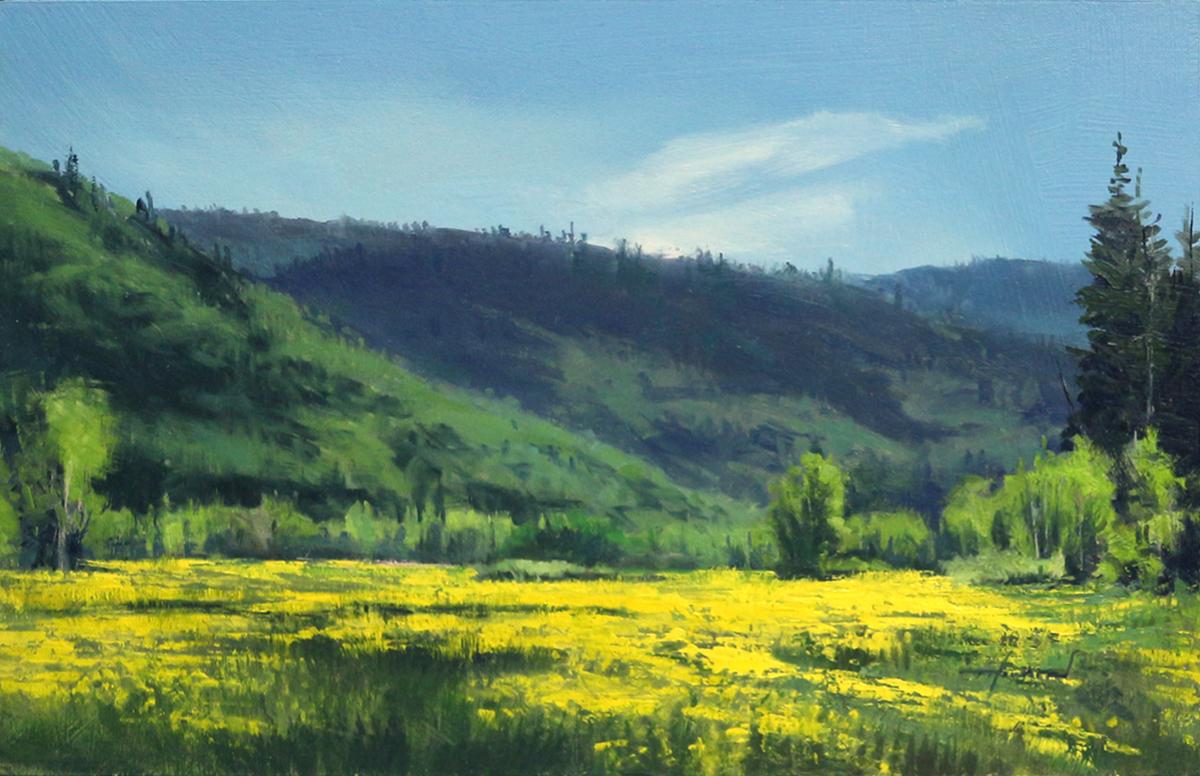 Vestito di giallo