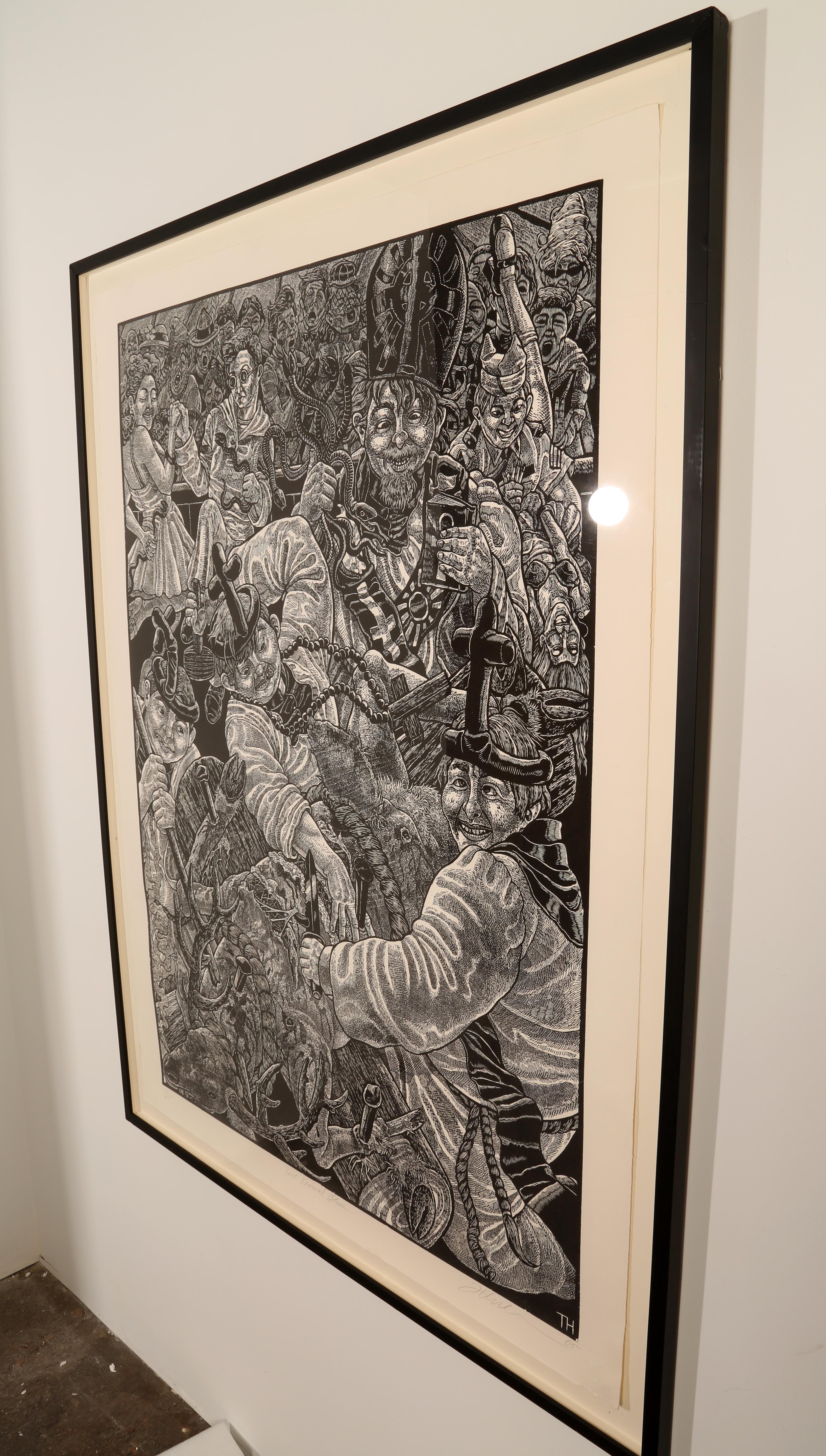 Tienda Revival Blues - Figurative Print Beige de Tom Huck