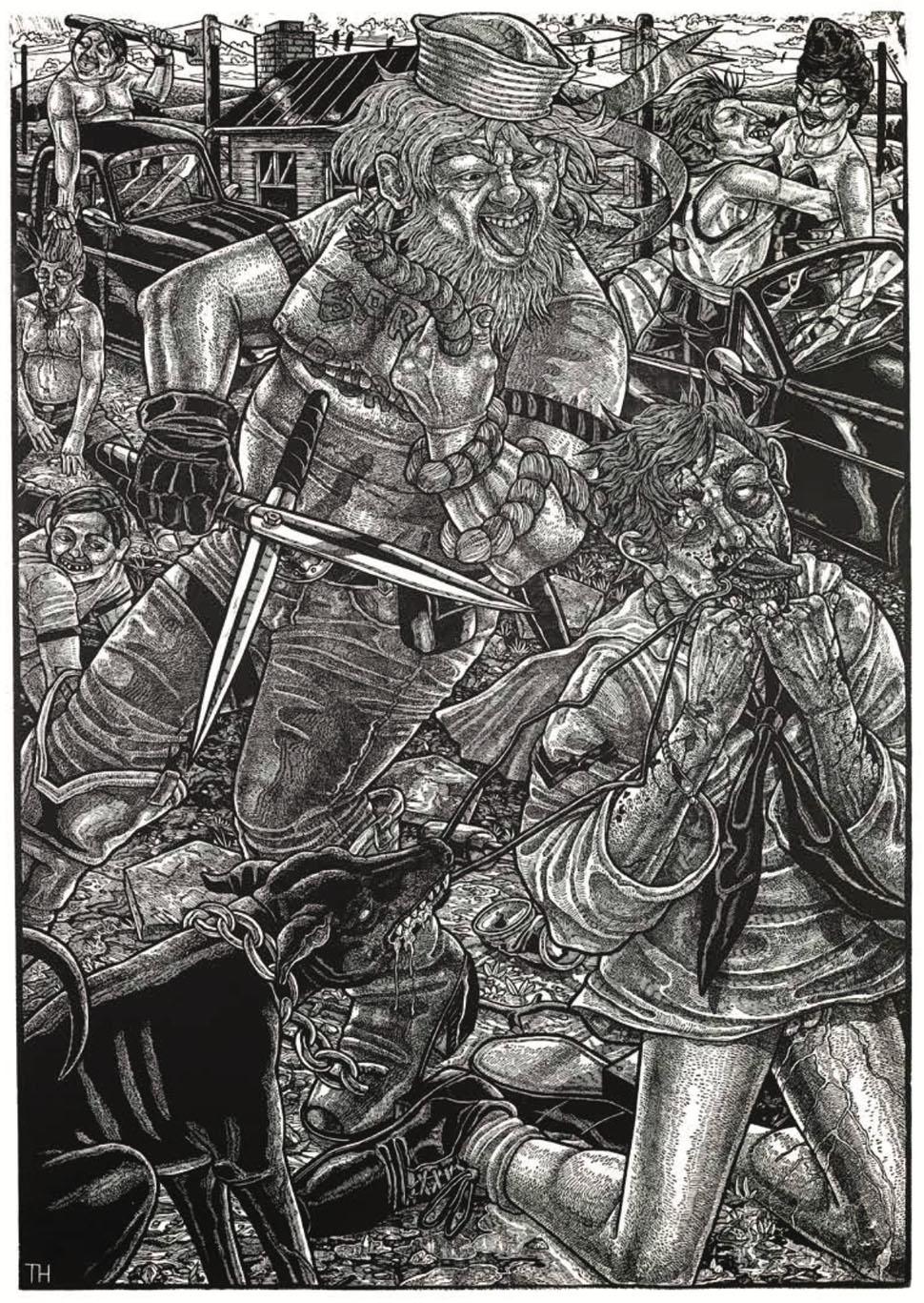 The Bloody Bucket (portfolio of 10 prints) For Sale 6