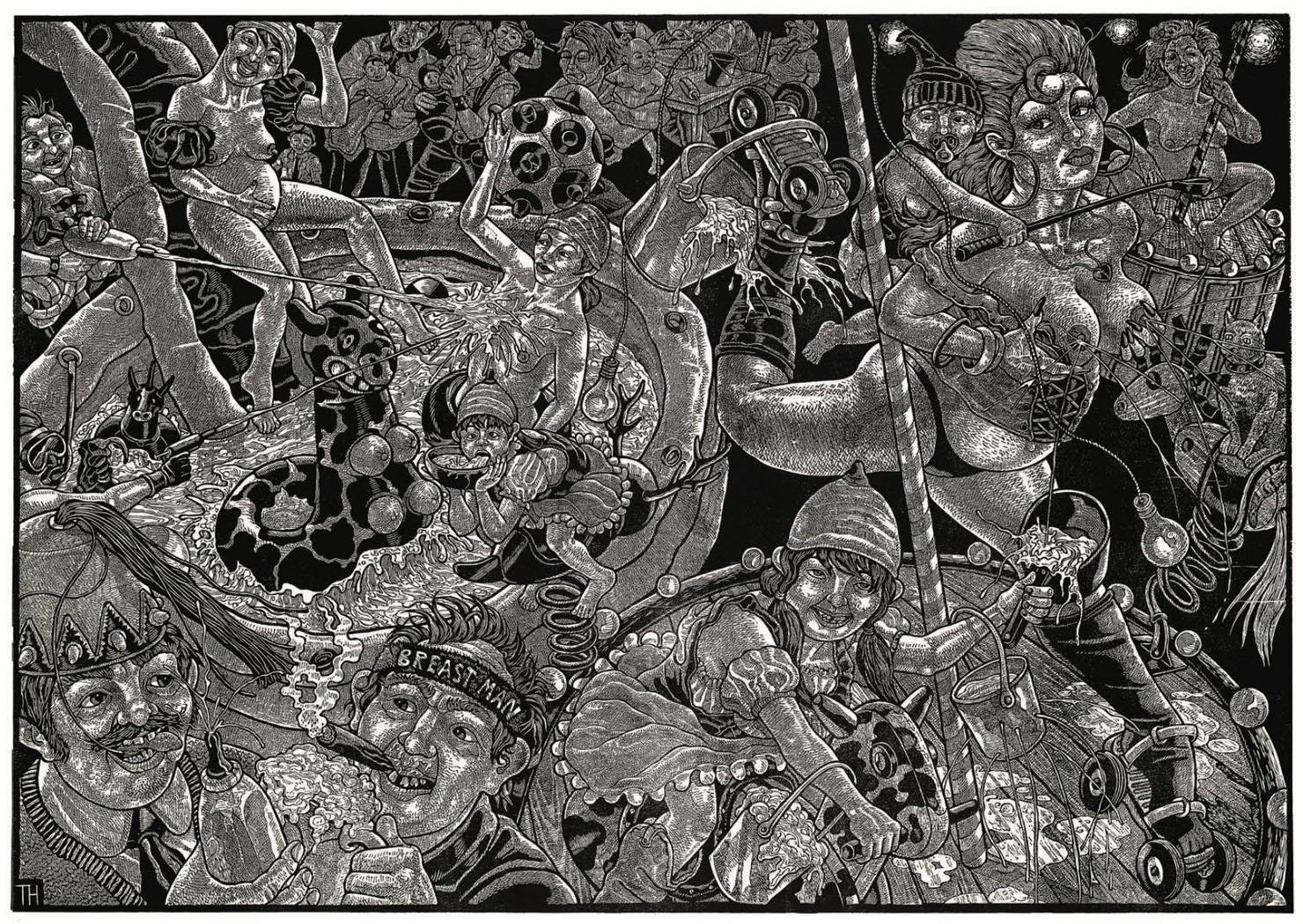 The Bloody Bucket (portfolio of 10 prints) For Sale 7