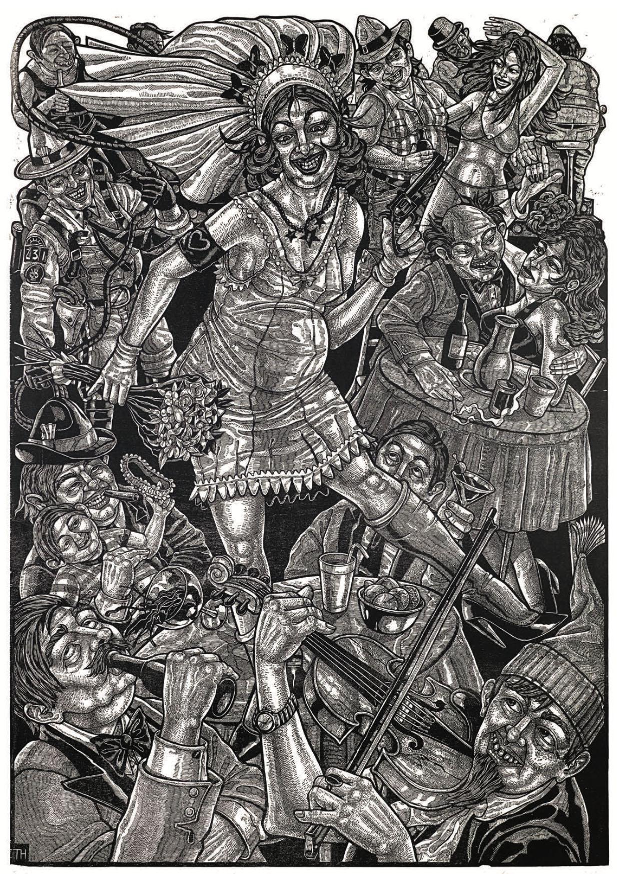 The Bloody Bucket (portfolio of 10 prints) For Sale 1