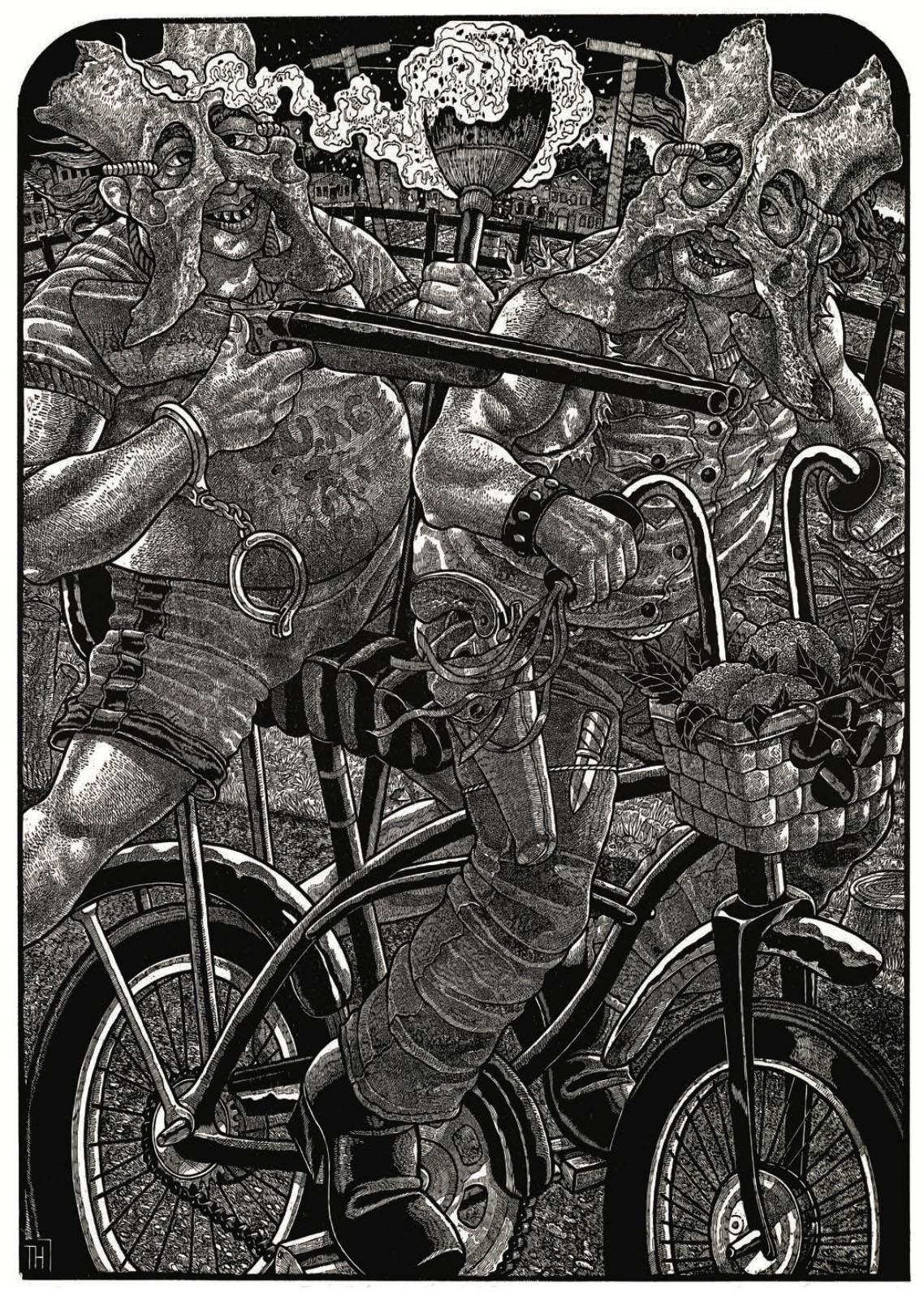 The Bloody Bucket (portfolio of 10 prints) For Sale 2