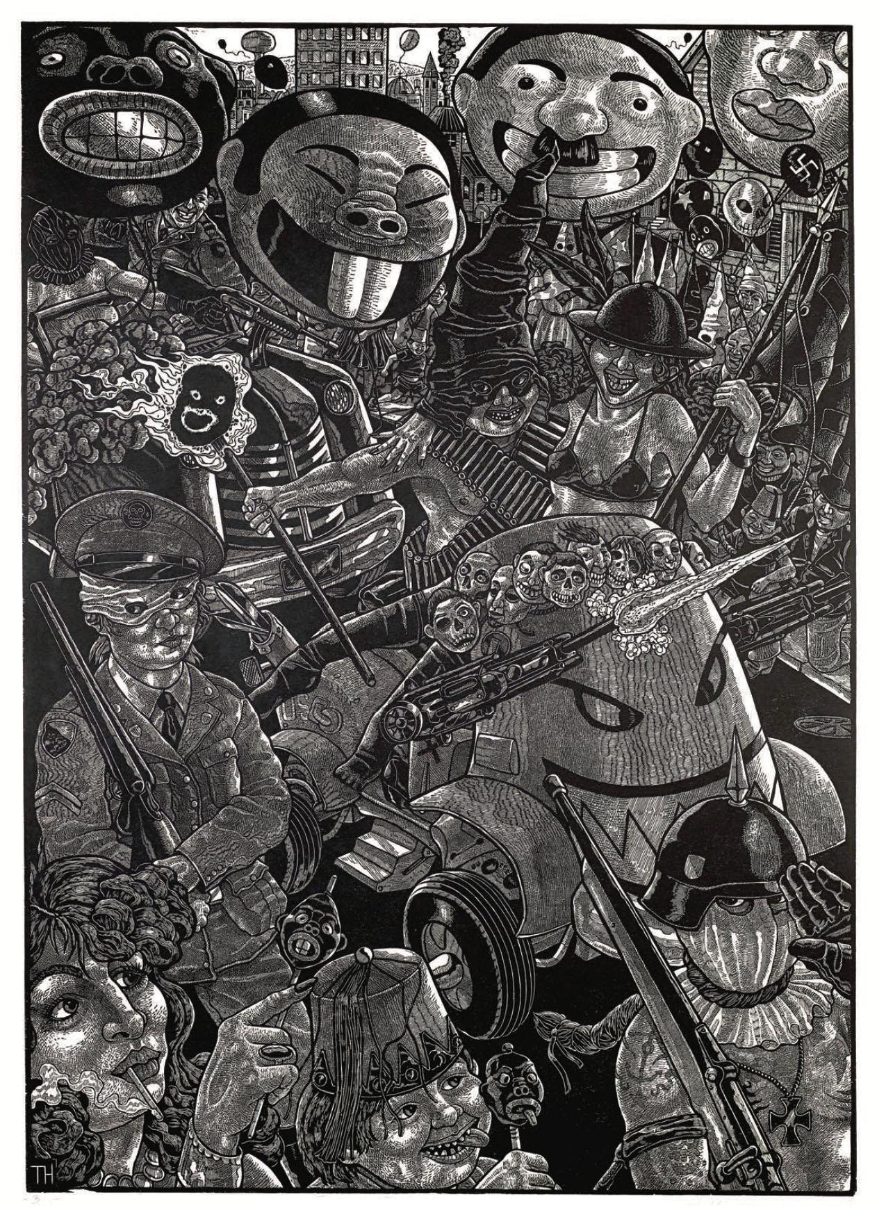 The Bloody Bucket (portfolio of 10 prints) For Sale 3