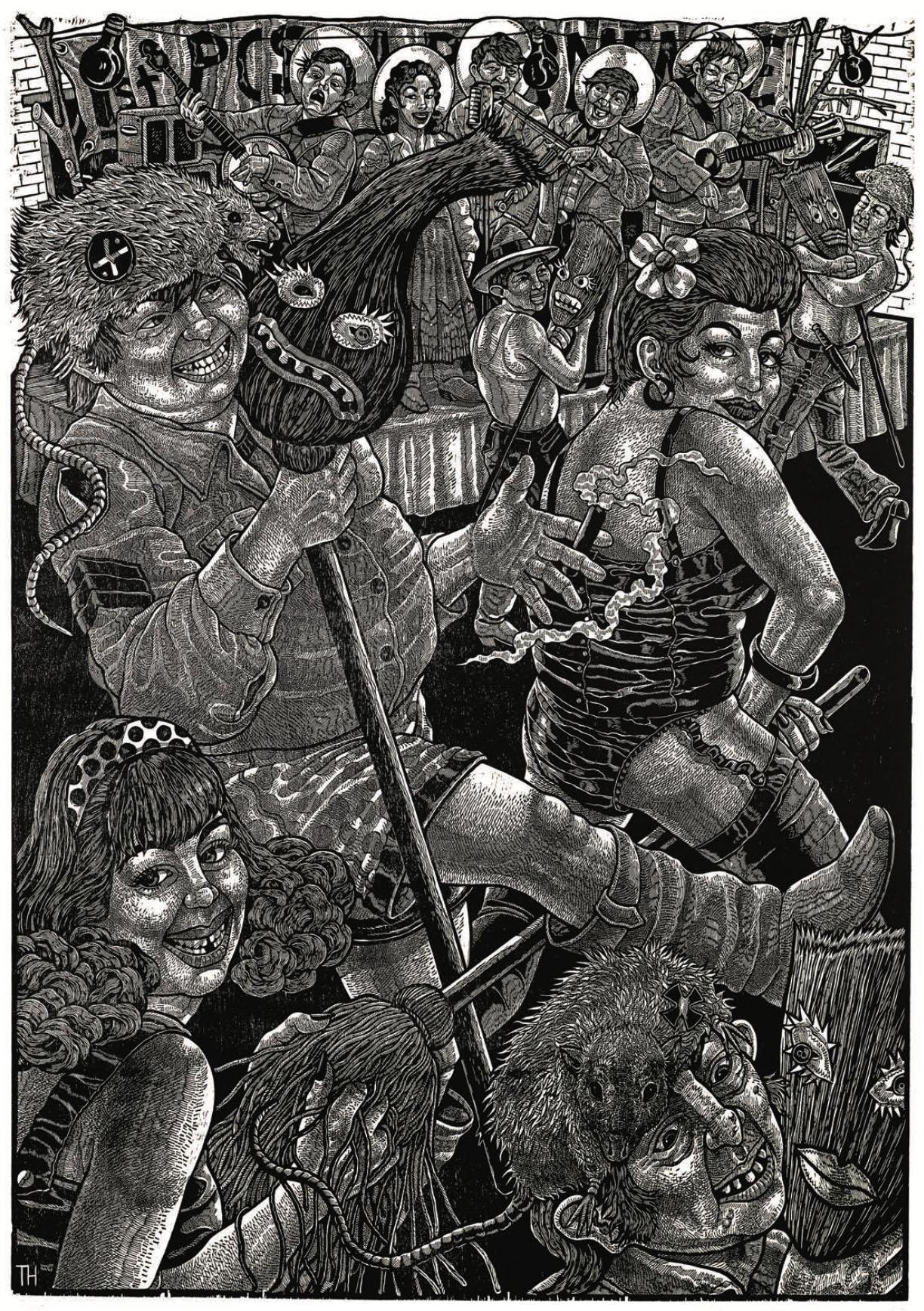 The Bloody Bucket (portfolio of 10 prints) For Sale 4