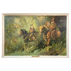 Tom Hutchinson Peddie Pair of Signed Landscape Painting