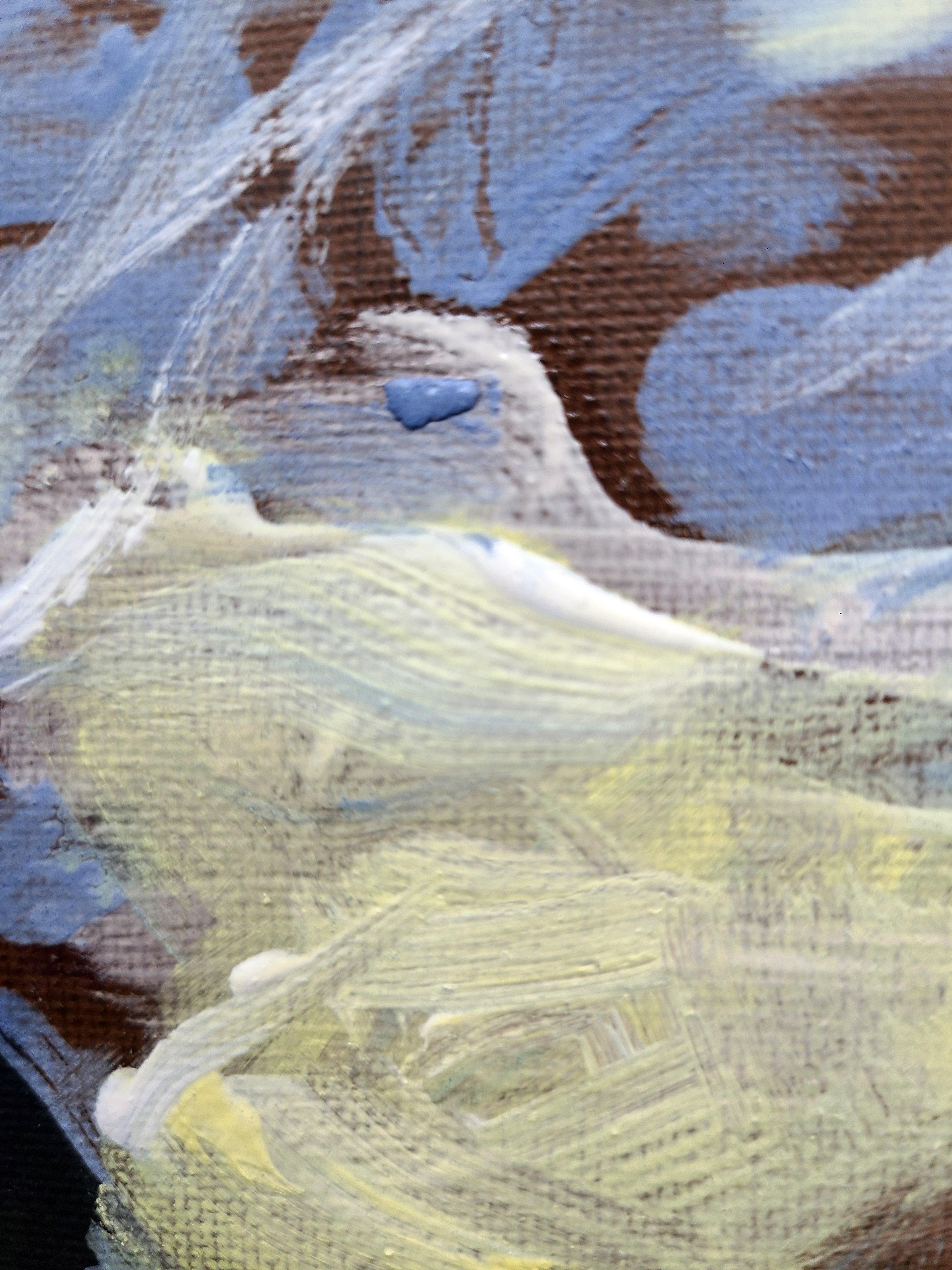 Edificio in ferro piatto, New York City - Painting Moderno di Tom Irizarry Studio