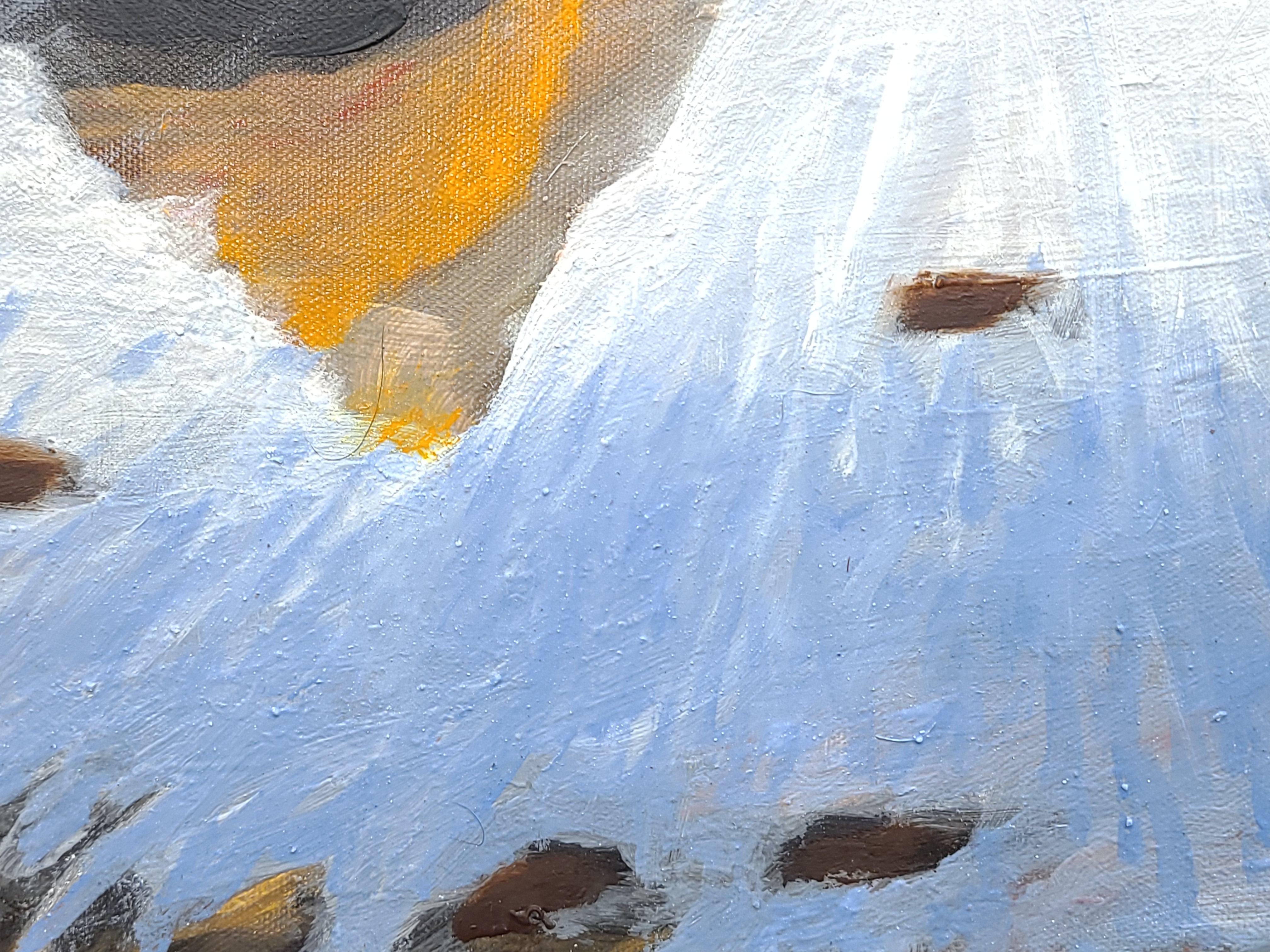 Milford Sound (Expressionismus), Painting, von Tom Irizarry Studio