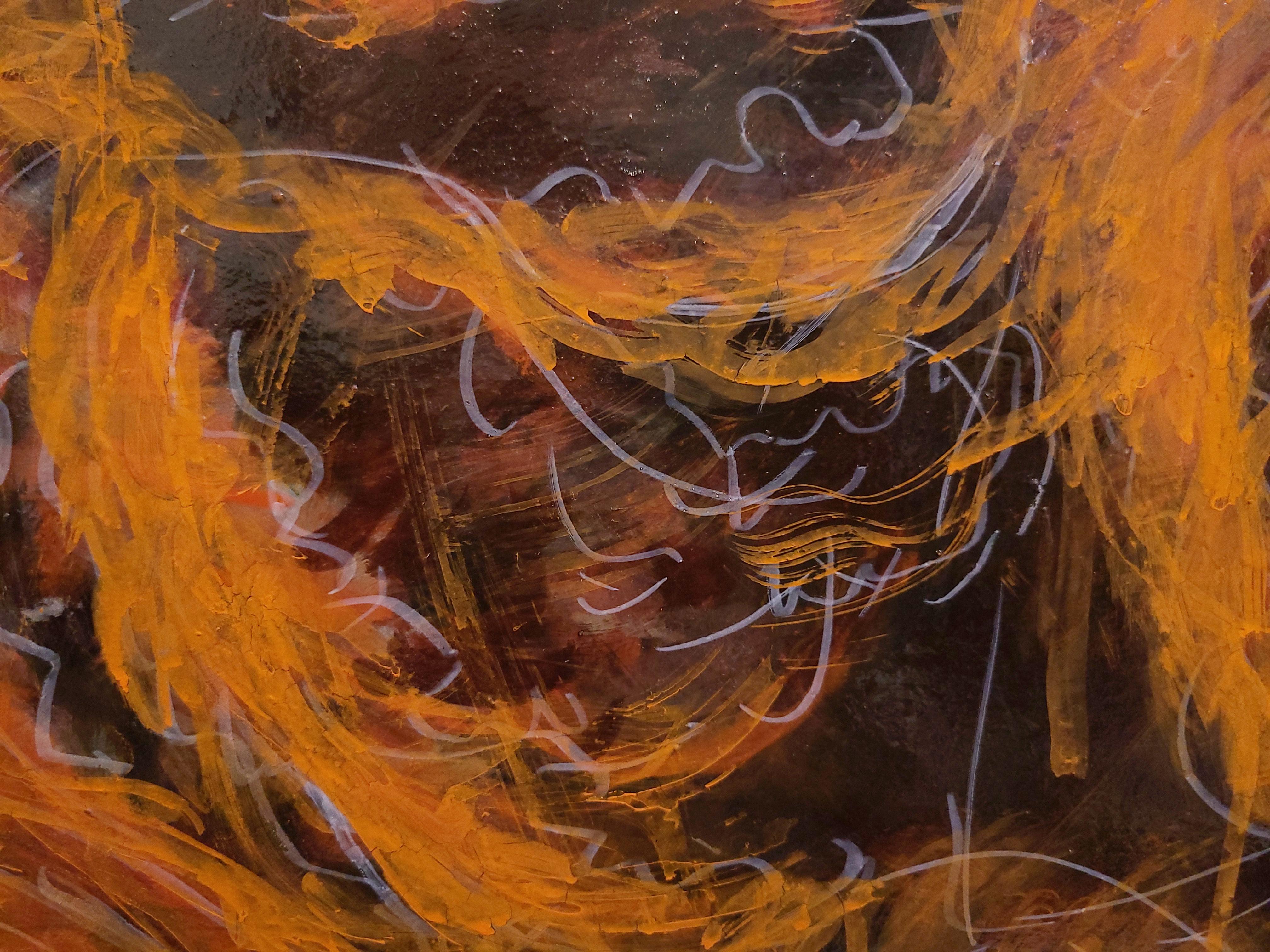 L'agitazione - Painting di Tom Irizarry Studio