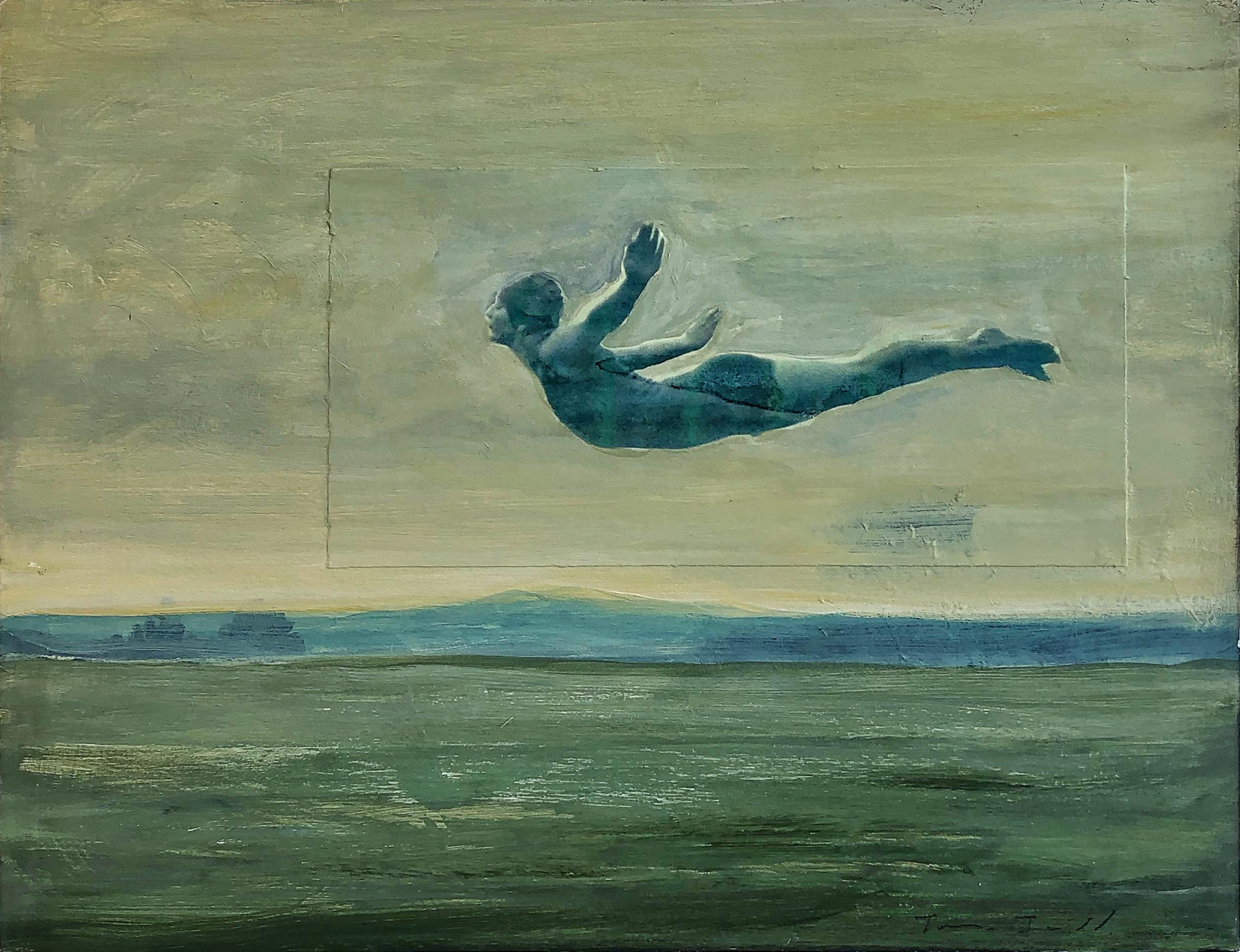Tom Judd Figurative Painting - Distant Sky