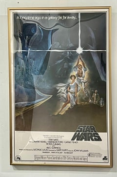 Star Wars „Eine neue Hoffnung“ – Originalplakat von 1977, gestaltet von Tom Jung, 20th Century Fox