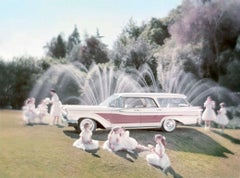 Vintage Station Wagon and Ballerinas