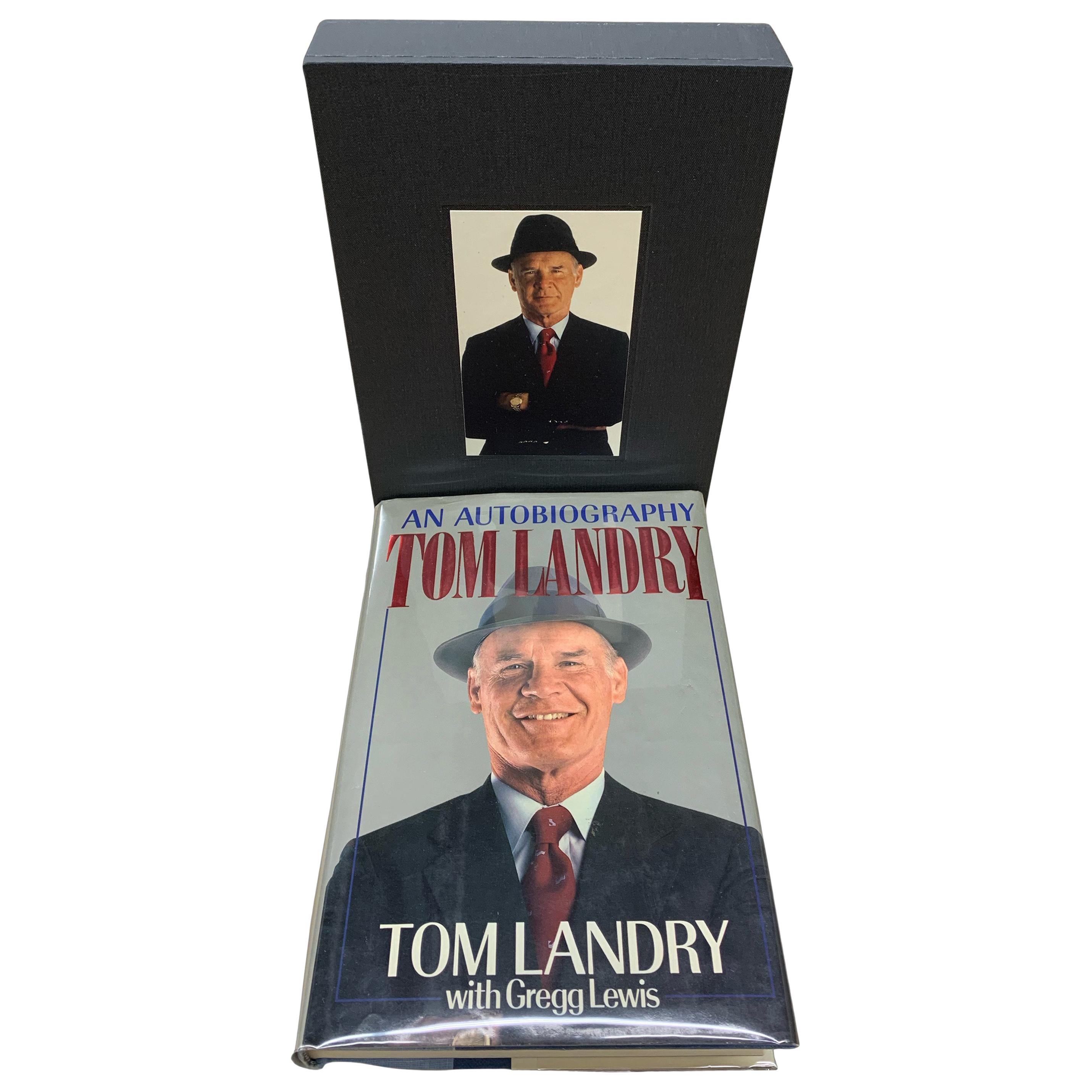Tom Landry An Autobiography, Signed and Inscribed by Tom Landry, 1st Ed., 1990