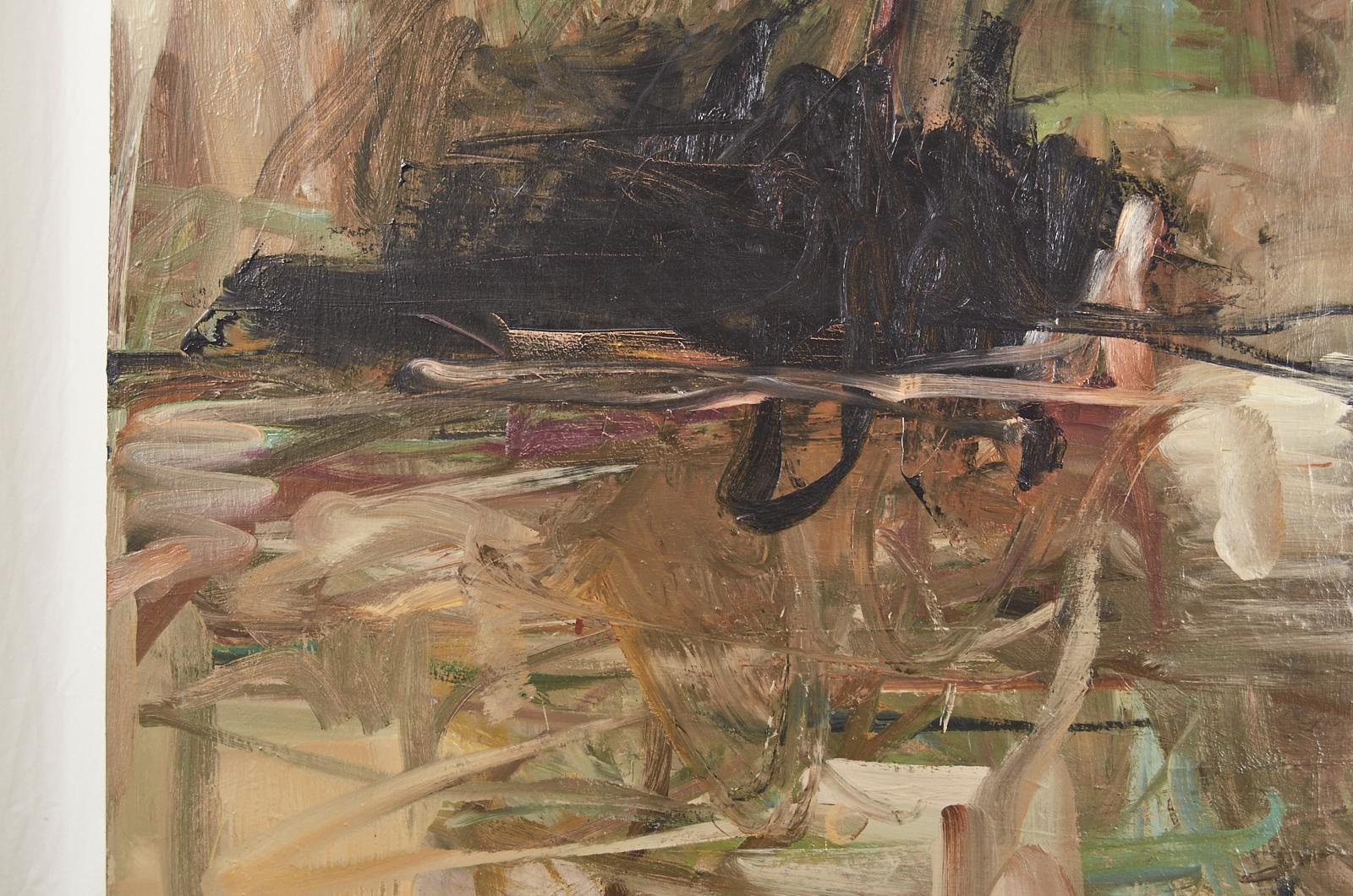 Grande peinture abstraite « Caldron » de Tom Lieber, 1992 en vente 4