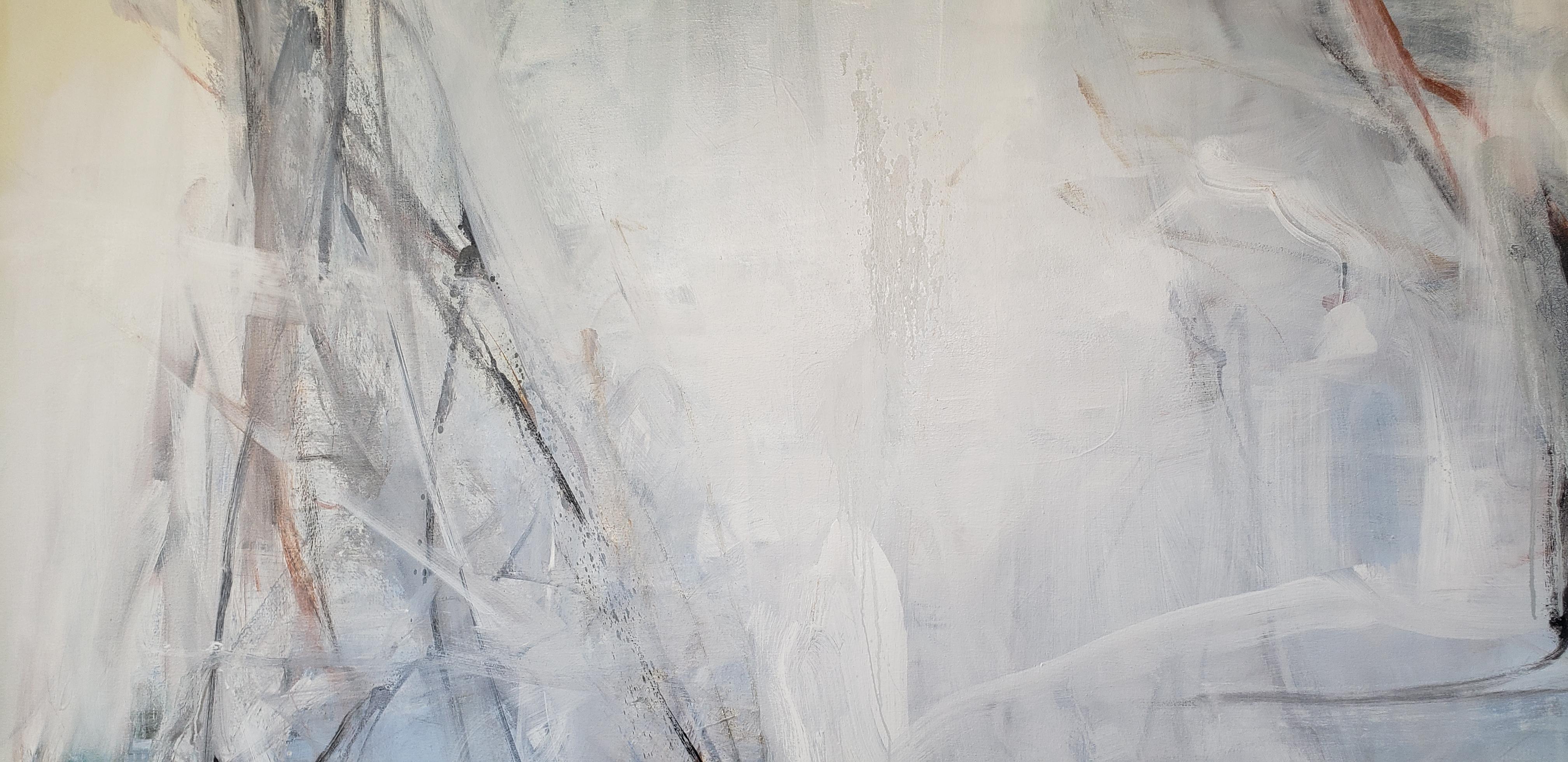 Breeze - Abstract Painting by Tom Lieber
