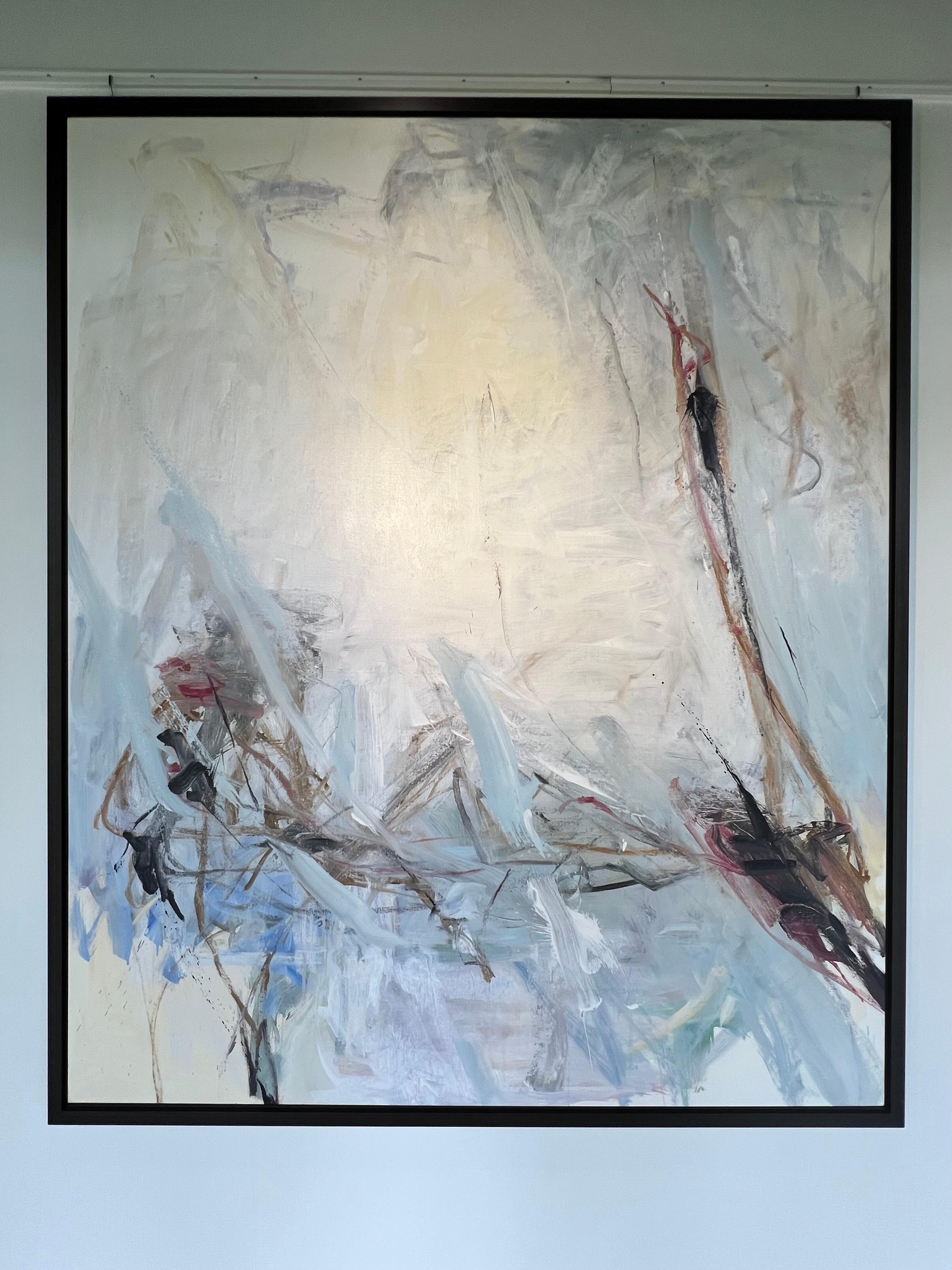 Surge II - Abstrait Painting par Tom Lieber
