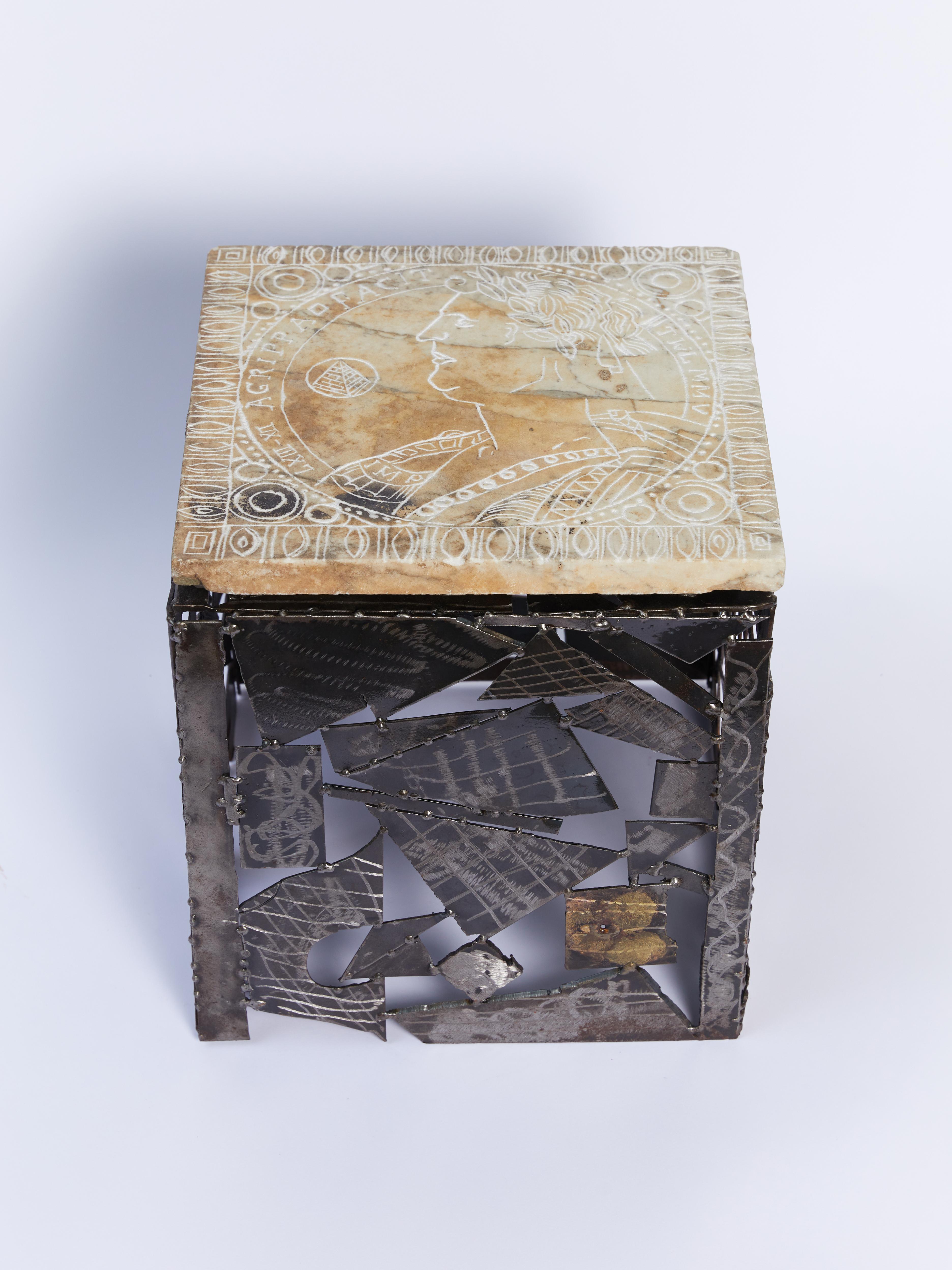 Tom Lollar and Ricardo Arango Agrippa and Constantine Cube Tables, 2005 For Sale 3