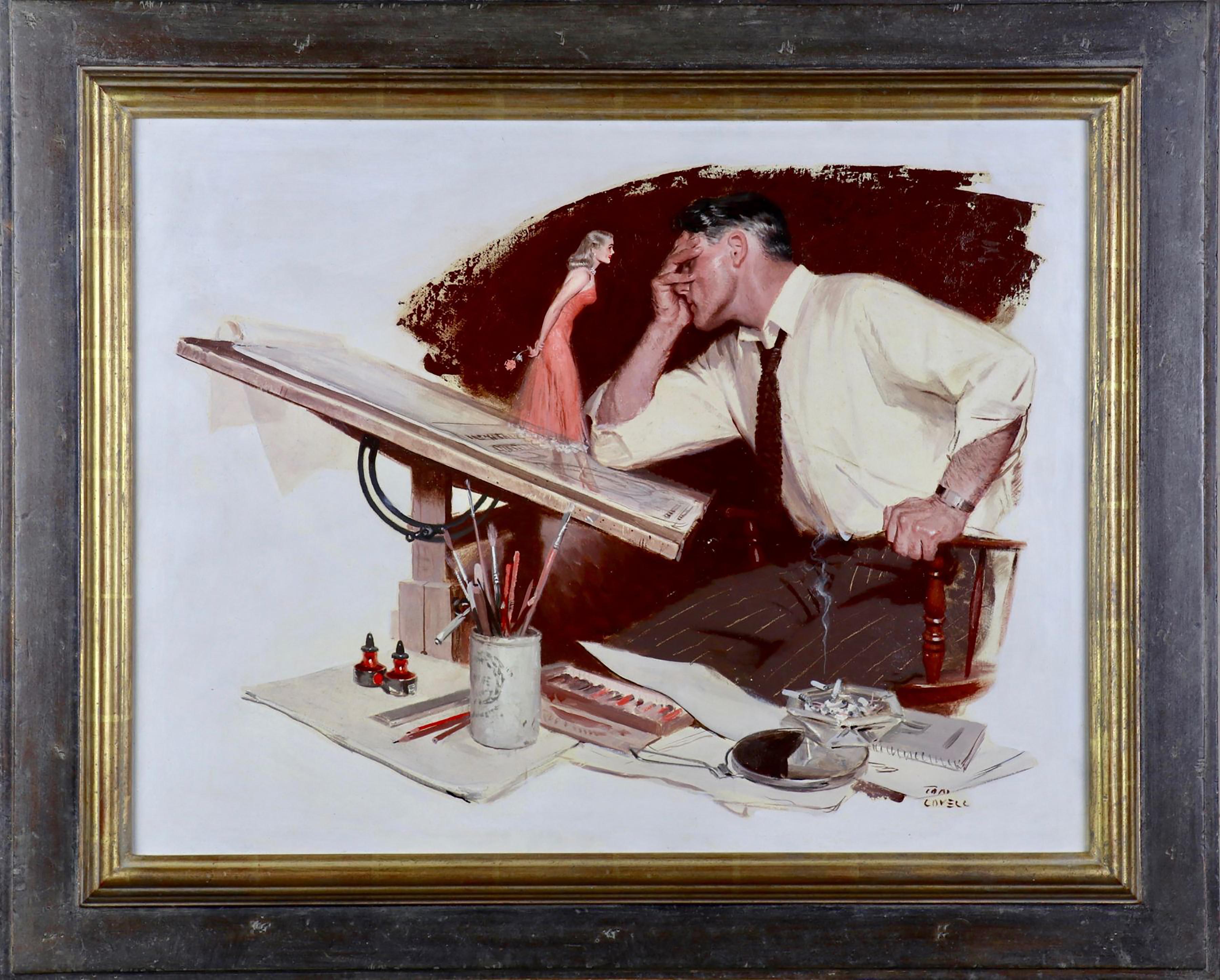 Musa Artista - Painting de Tom Lovell